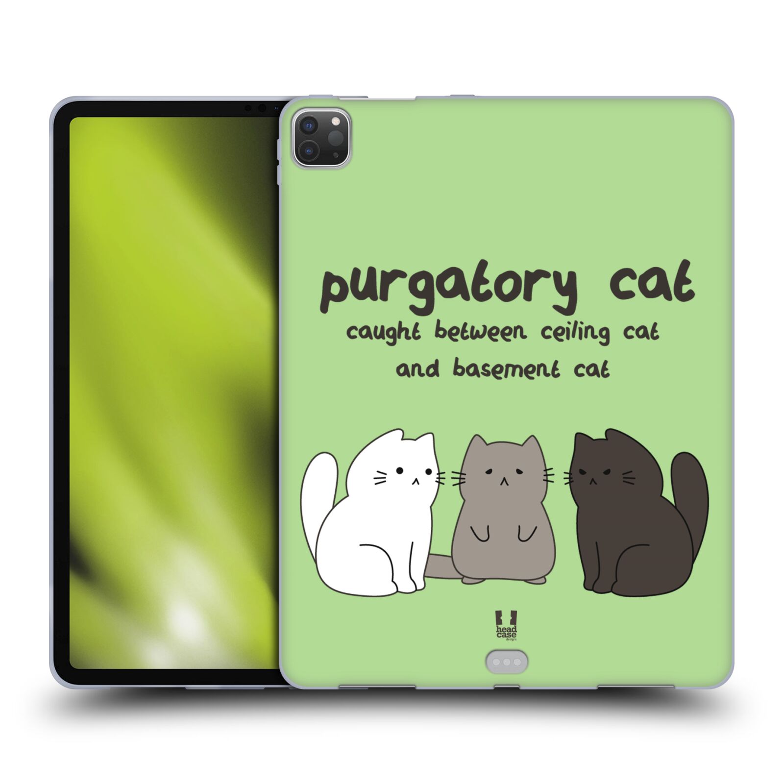 FUNDA DE GEL HEAD CASE DESIGNS CON TECHO DE GATO VS SÓTANO PARA SAMSUNG KINDLE APPLE - Imagen 13 de 15