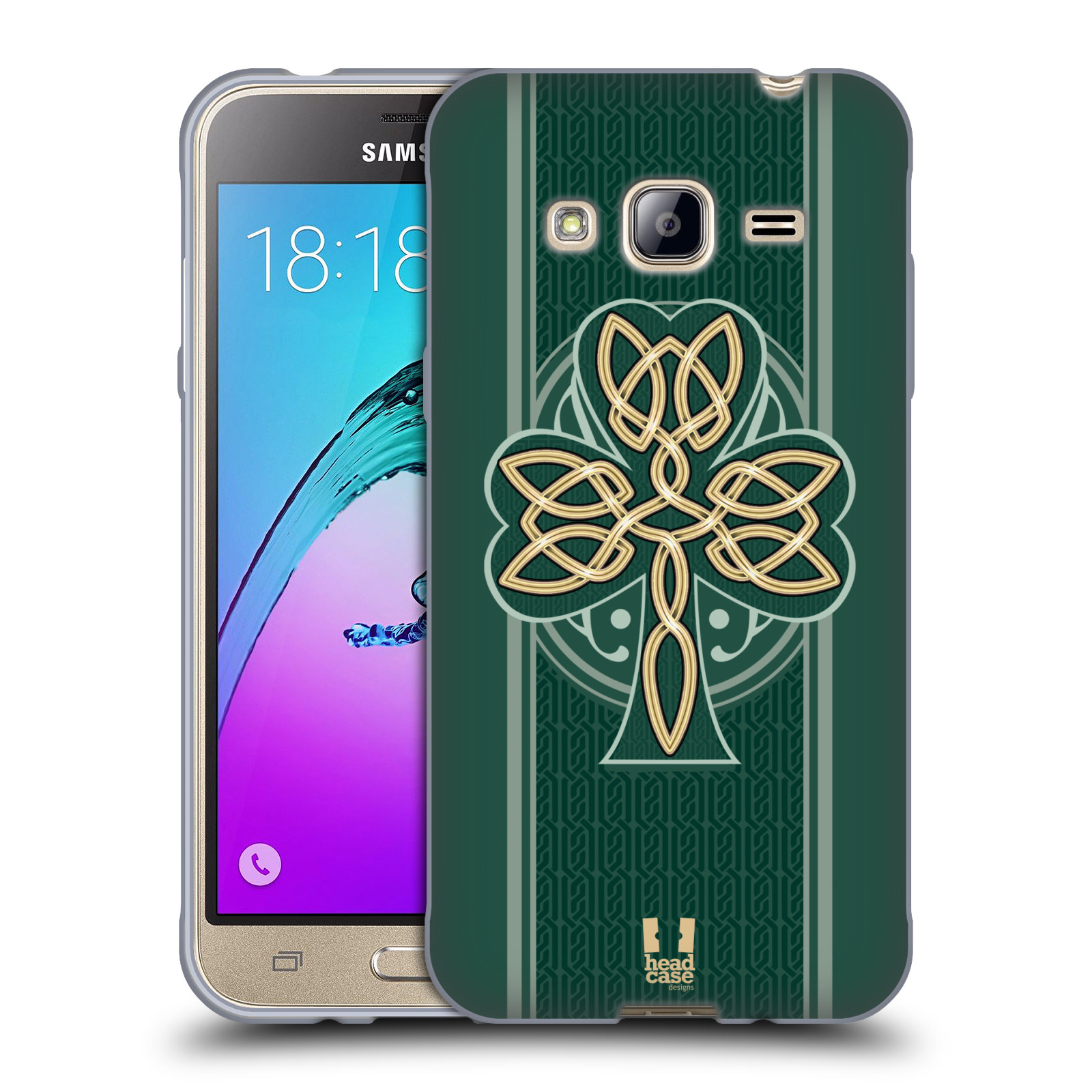 HEAD CASE DESIGNS CELTIC SHAMROCK SOFT GEL CASE FOR SAMSUNG PHONES 3 - Picture 8 of 12