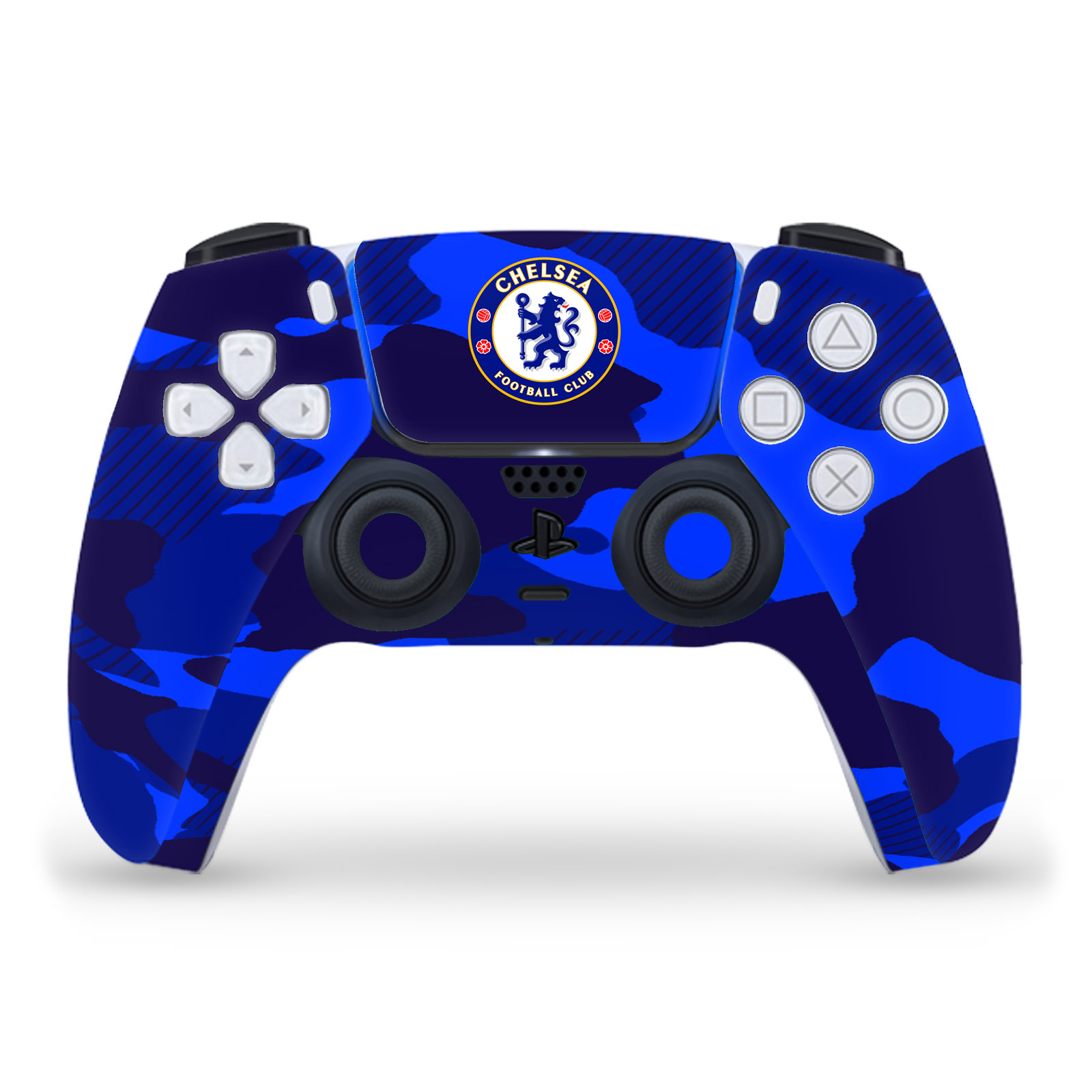 OFFICIAL CHELSEA FOOTBALL CLUB ART VINYL SKIN FOR PS5 SONY DUALSENSE CONTROLLER