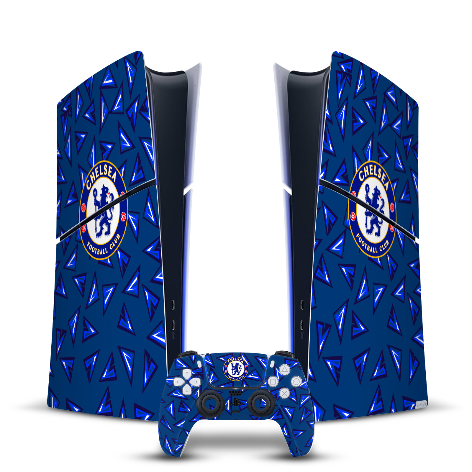 CHELSEA FOOTBALL CLUB ART VINYL SKIN FOR PS5 SLIM DIGITAL CONSOLE & CONTROLLER