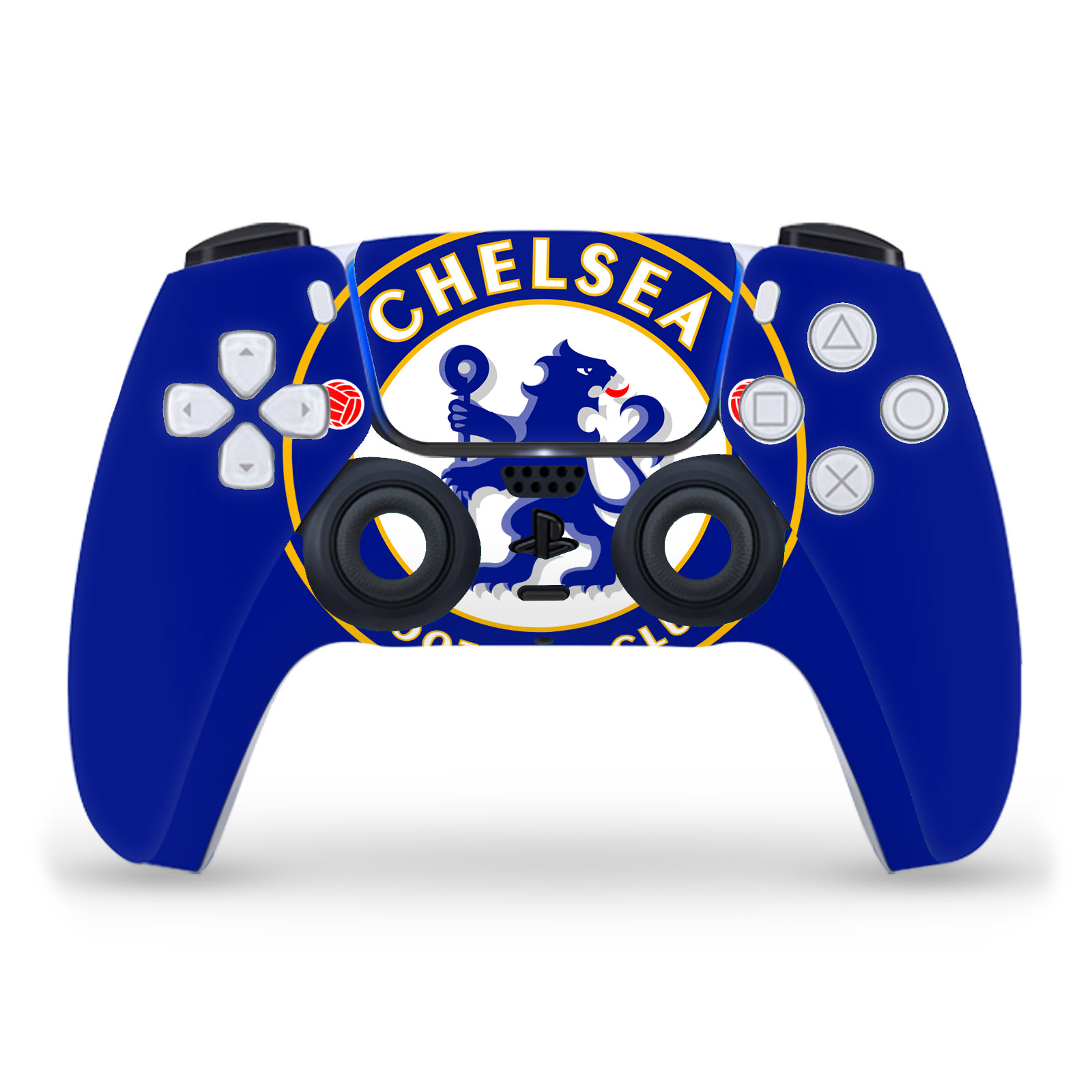 OFFICIAL CHELSEA FOOTBALL CLUB ART VINYL SKIN FOR PS5 SONY DUALSENSE CONTROLLER