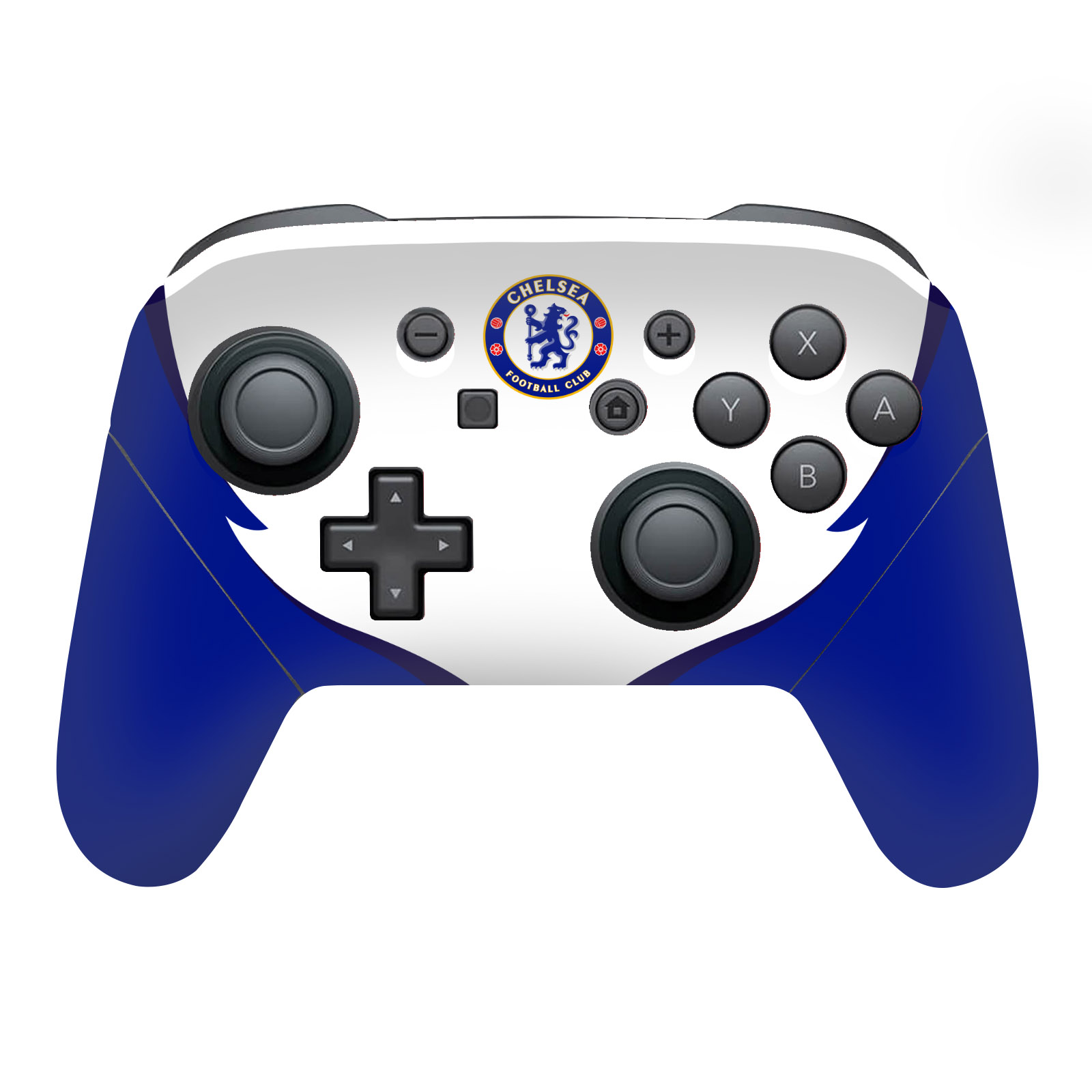 OFFICIAL CHELSEA FOOTBALL CLUB ART VINYL SKIN FOR NINTENDO SWITCH PRO CONTROLLER - Afbeelding 13 van 14