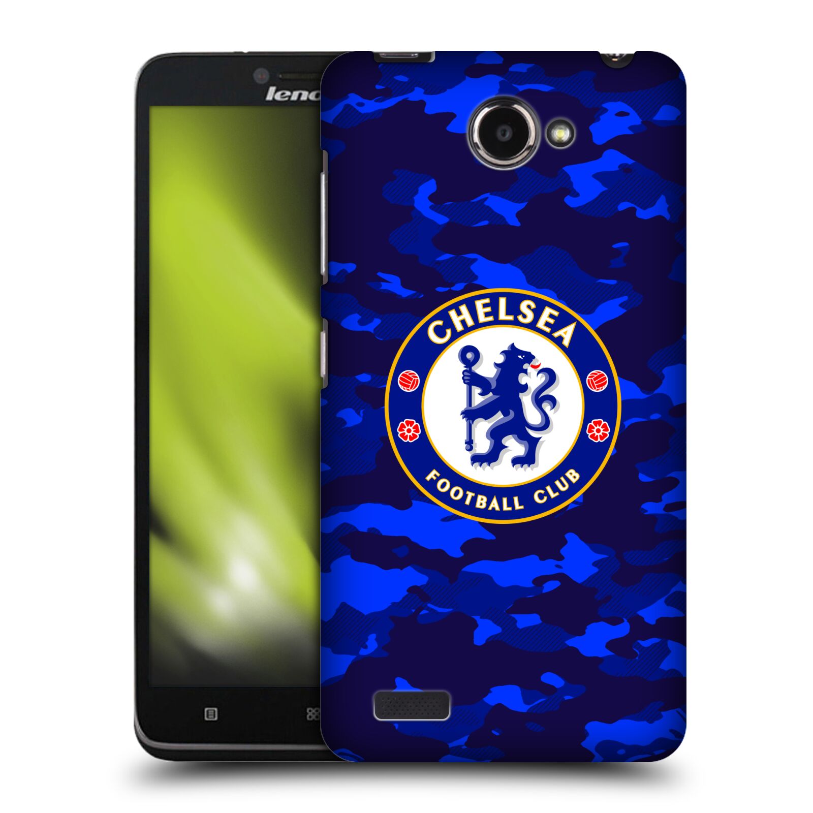OFFICIAL CHELSEA FOOTBALL CLUB CREST HARD BACK CASE FOR LENOVO PHONES - Picture 8 of 14