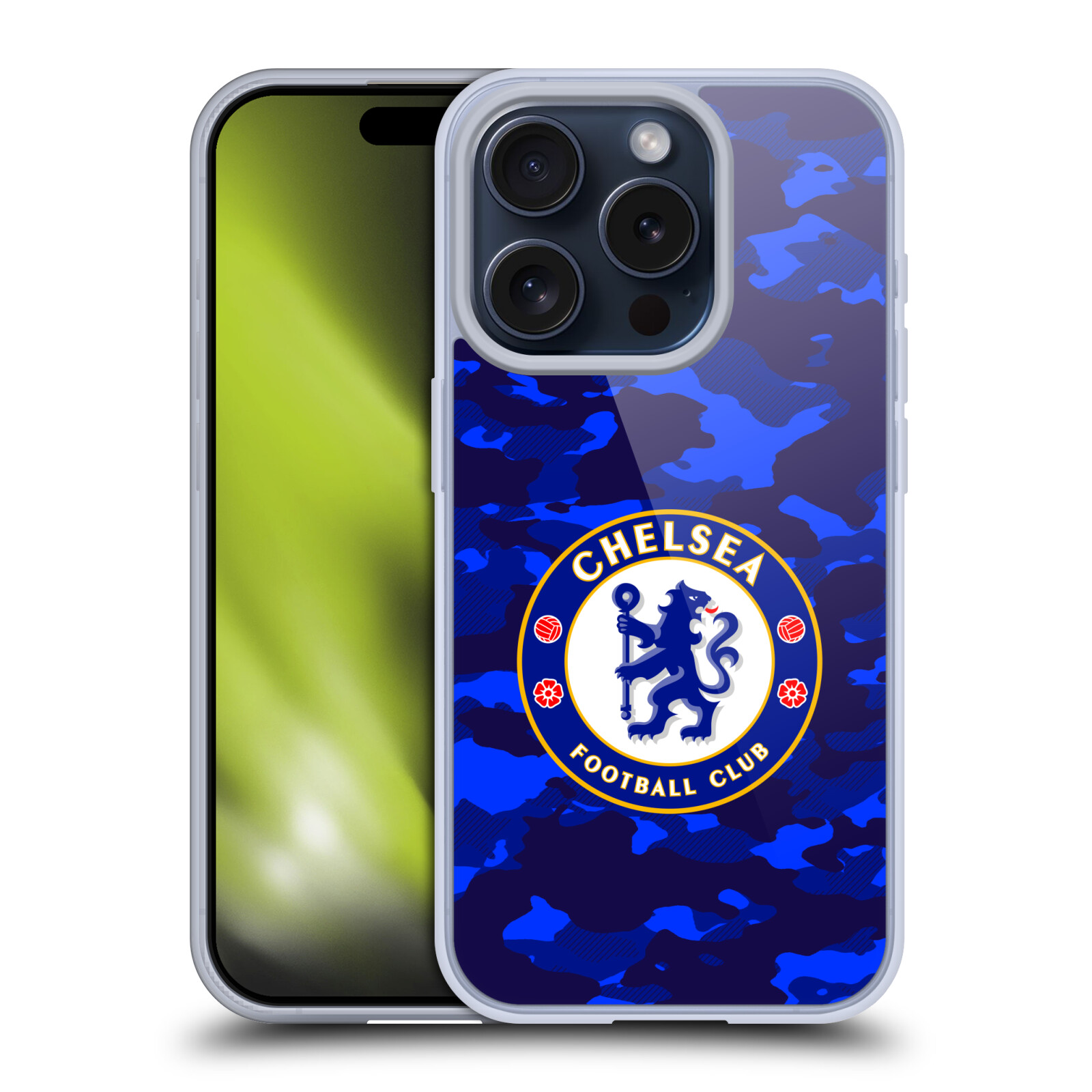 OFFICIAL CHELSEA FOOTBALL CLUB CREST SOFT GEL CASE FOR APPLE iPHONE PHONES - Picture 9 of 15