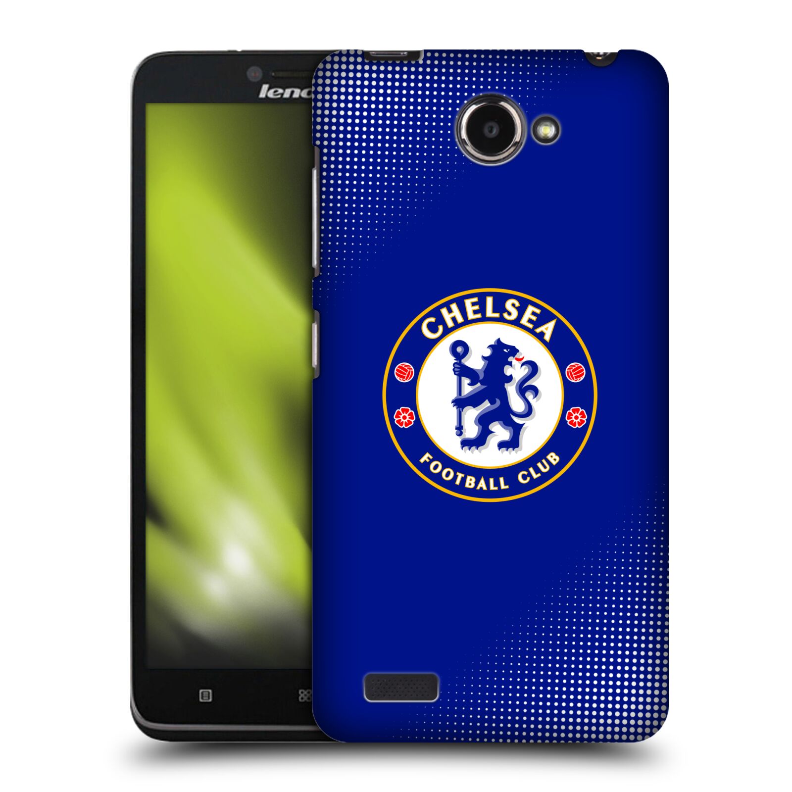 OFFICIAL CHELSEA FOOTBALL CLUB CREST HARD BACK CASE FOR LENOVO PHONES - Picture 9 of 14
