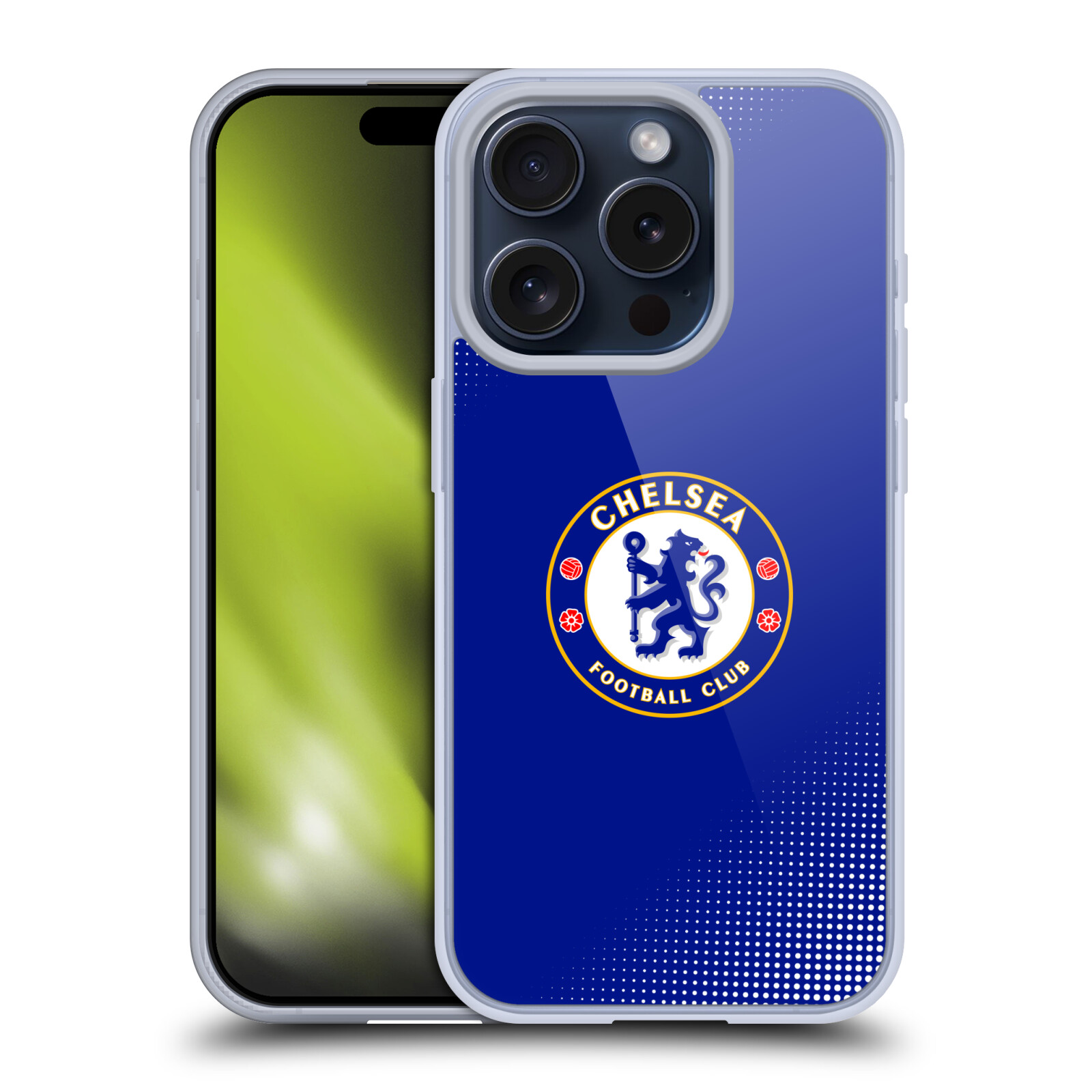 OFFICIAL CHELSEA FOOTBALL CLUB CREST SOFT GEL CASE FOR APPLE iPHONE PHONES - Picture 10 of 15