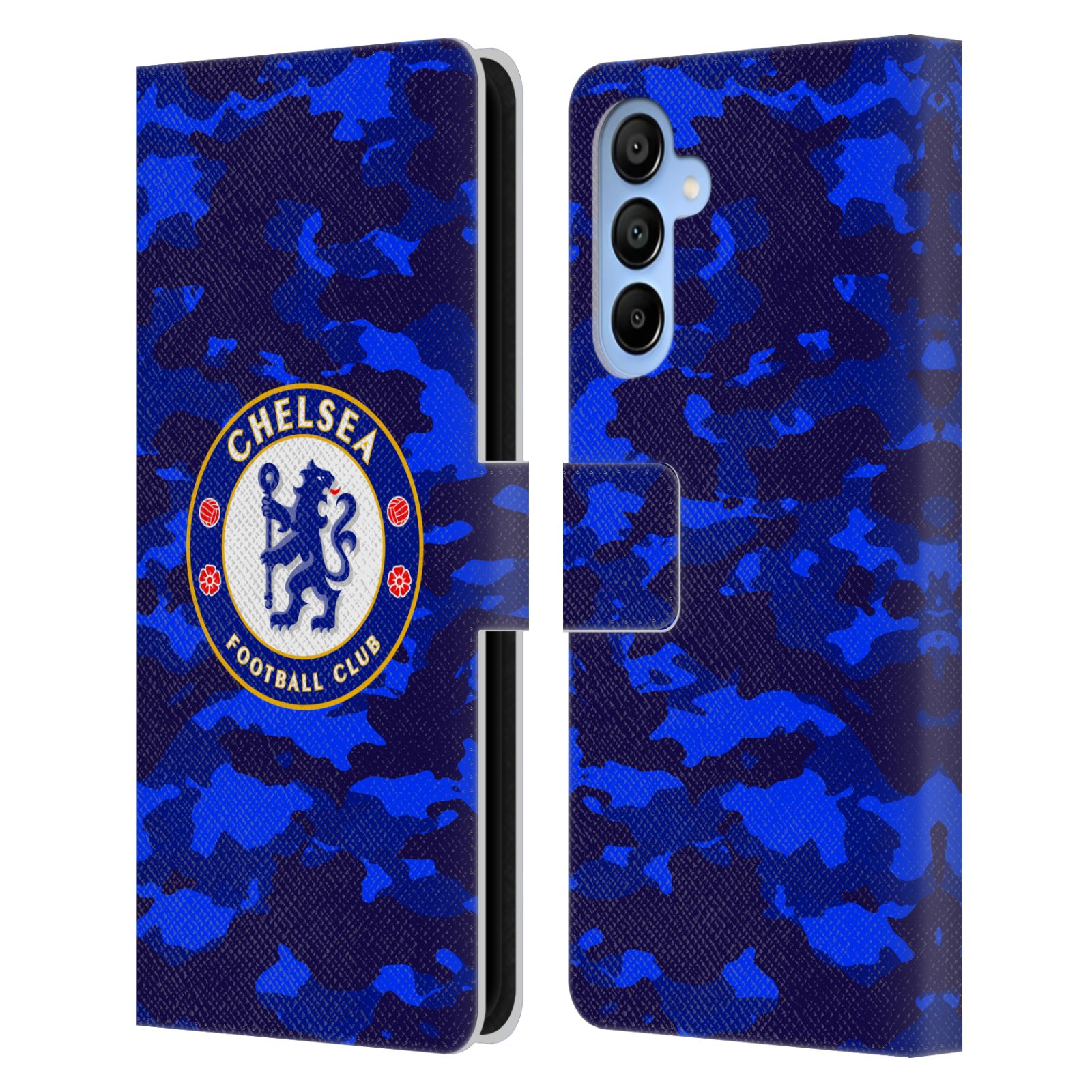 Camouflage Leather Wallet Case for Galaxy A16 5G