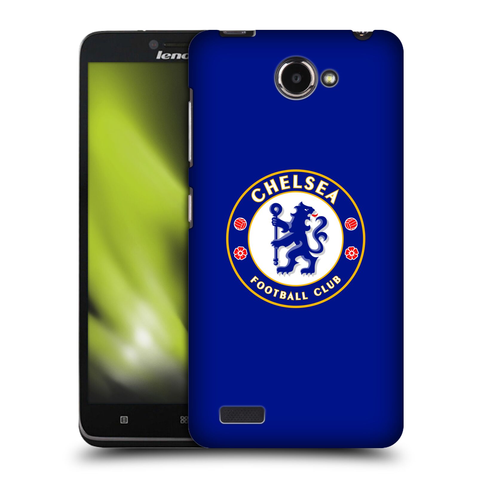 OFFICIAL CHELSEA FOOTBALL CLUB CREST HARD BACK CASE FOR LENOVO PHONES - Picture 11 of 14