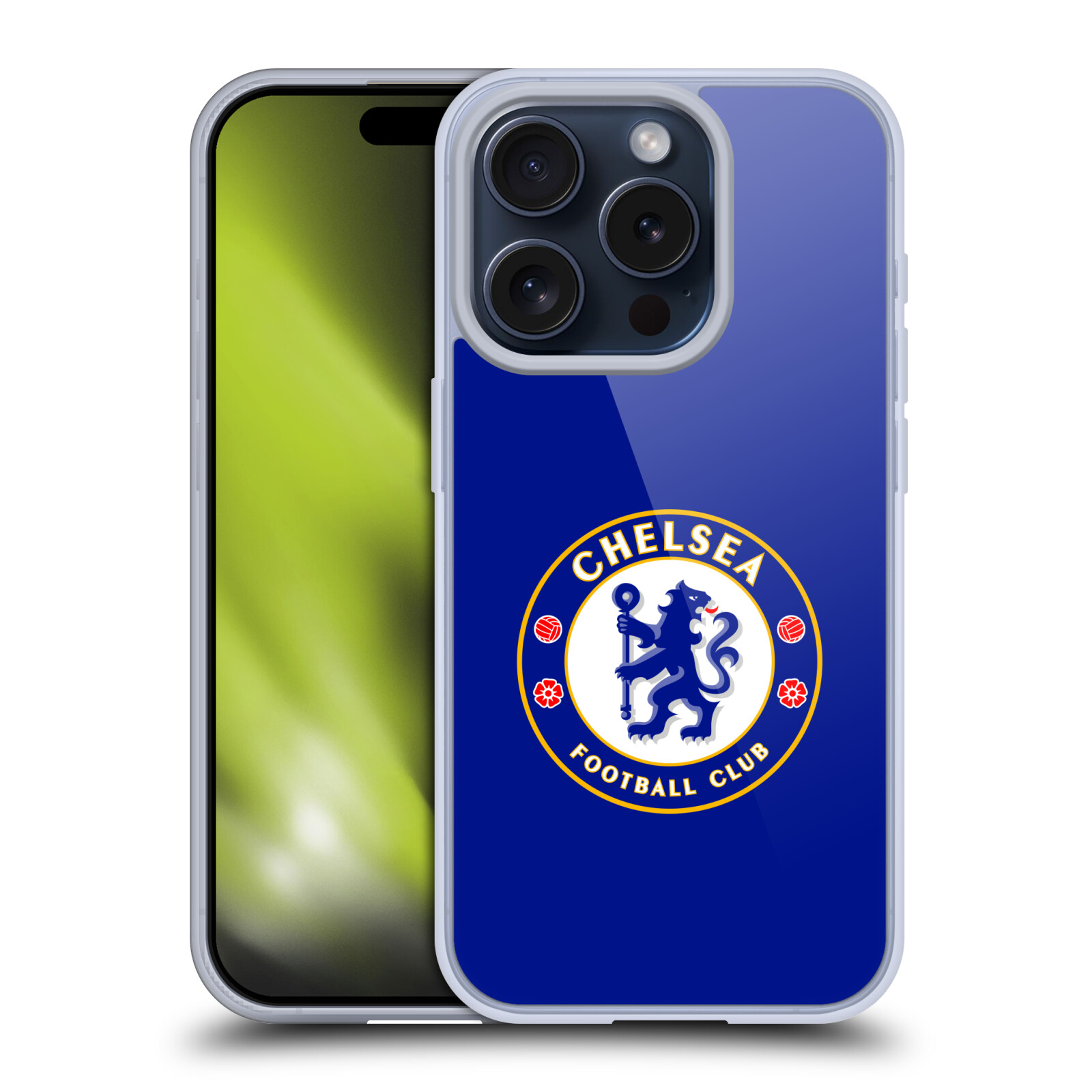 OFFICIAL CHELSEA FOOTBALL CLUB CREST SOFT GEL CASE FOR APPLE iPHONE PHONES - Picture 11 of 15