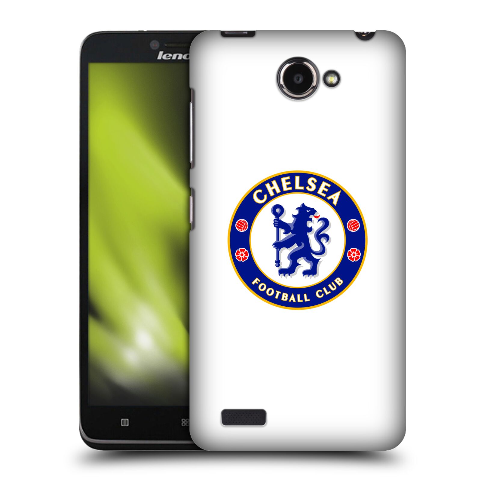 OFFICIAL CHELSEA FOOTBALL CLUB CREST HARD BACK CASE FOR LENOVO PHONES - Picture 12 of 14