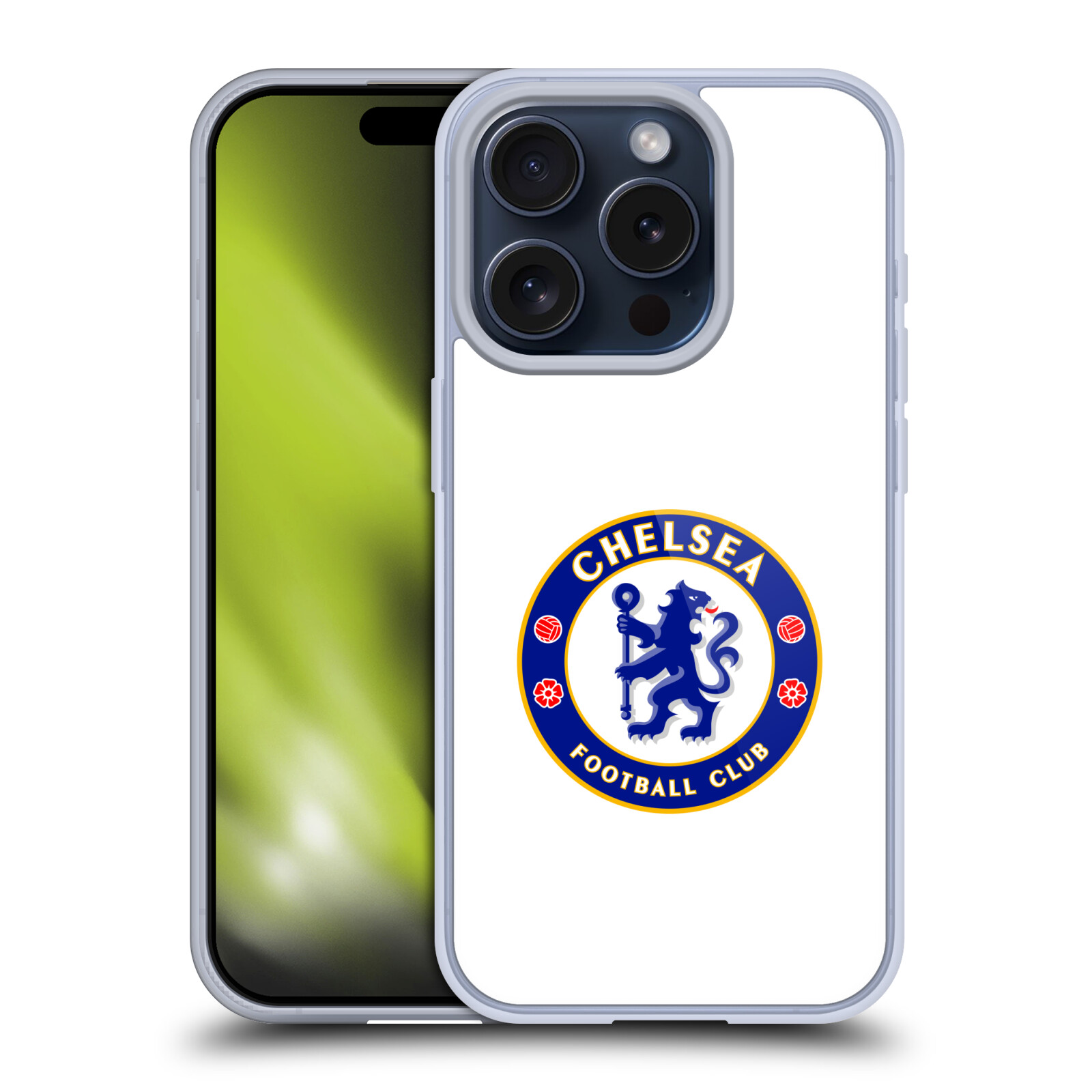 OFFICIAL CHELSEA FOOTBALL CLUB CREST SOFT GEL CASE FOR APPLE iPHONE PHONES - Picture 12 of 15