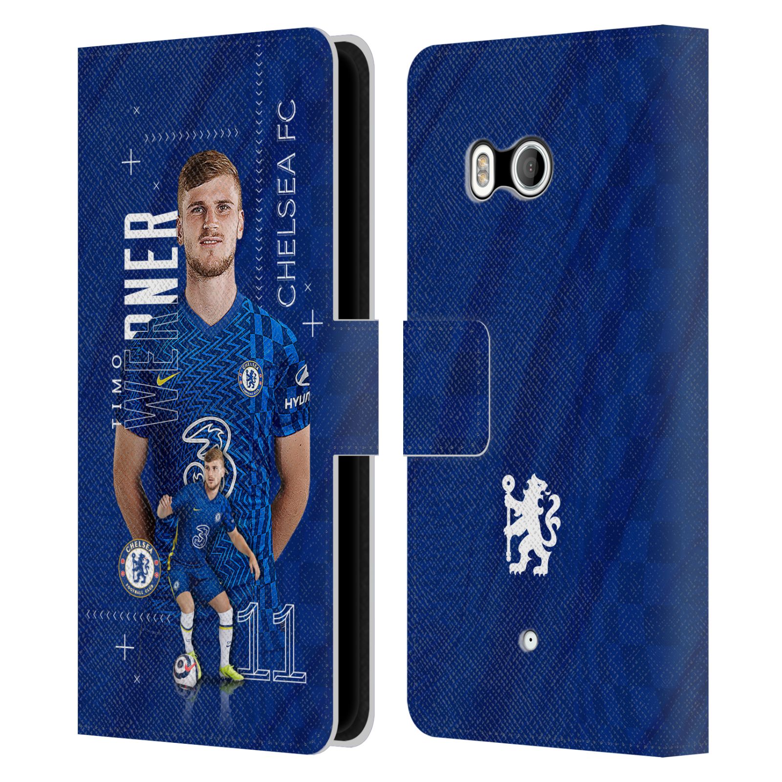 CHELSEA FOOTBALL CLUB 2021/22 FIRST TEAM LEATHER BOOK FLIP CASE FOR HTC PHONES 1 - Picture 7 of 7