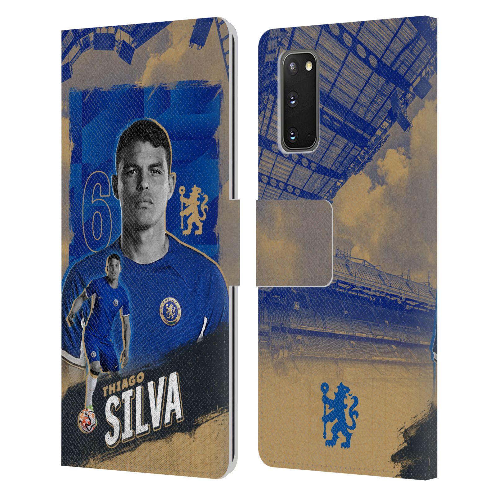 CHELSEA FOOTBALL CLUB 2023/24 FIRST TEAM LEATHER BOOK CASE FOR SAMSUNG PHONES 2 - Picture 11 of 11
