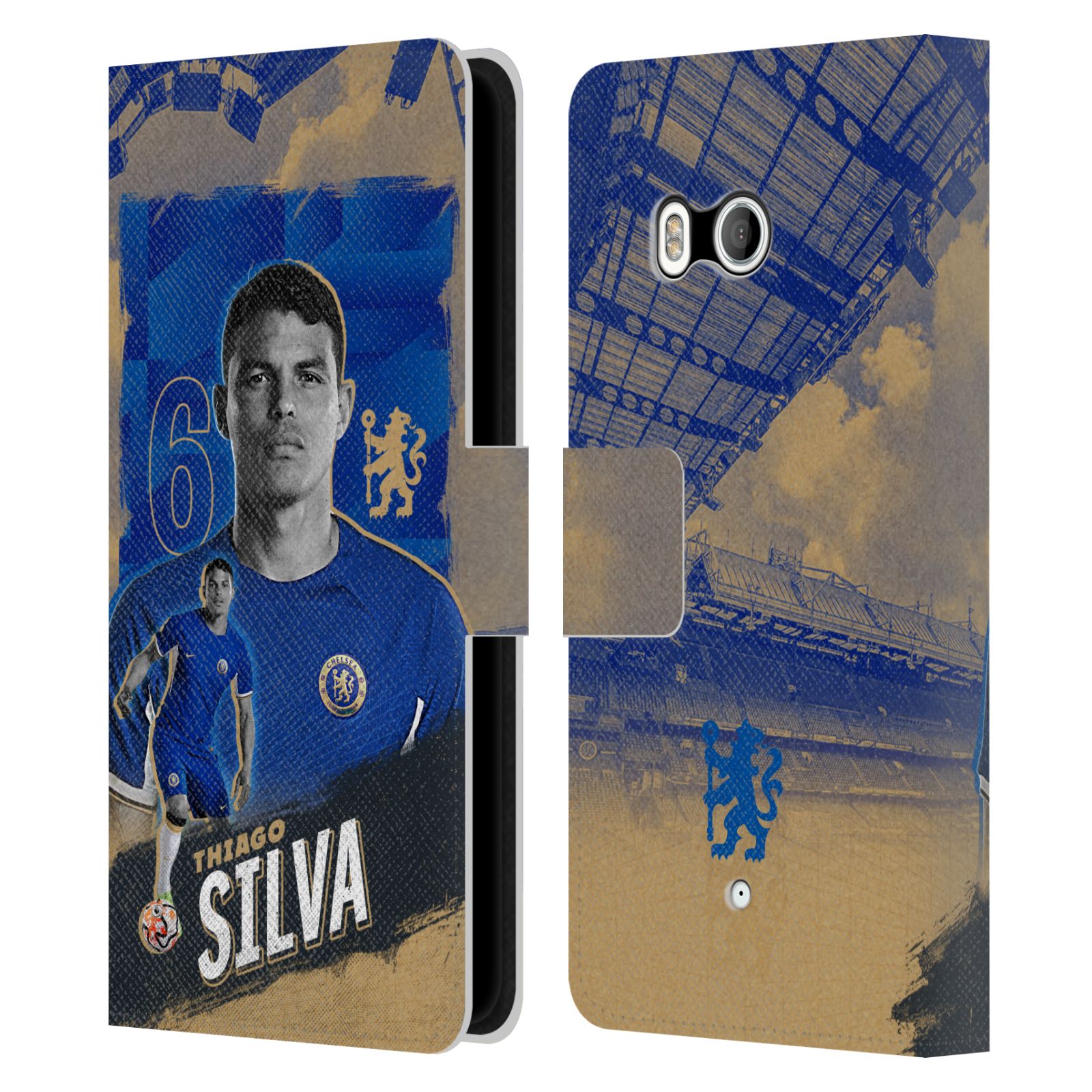 CHELSEA FOOTBALL CLUB 2023/24 FIRST TEAM LEATHER BOOK FLIP CASE FOR HTC PHONES 1 - Picture 7 of 7