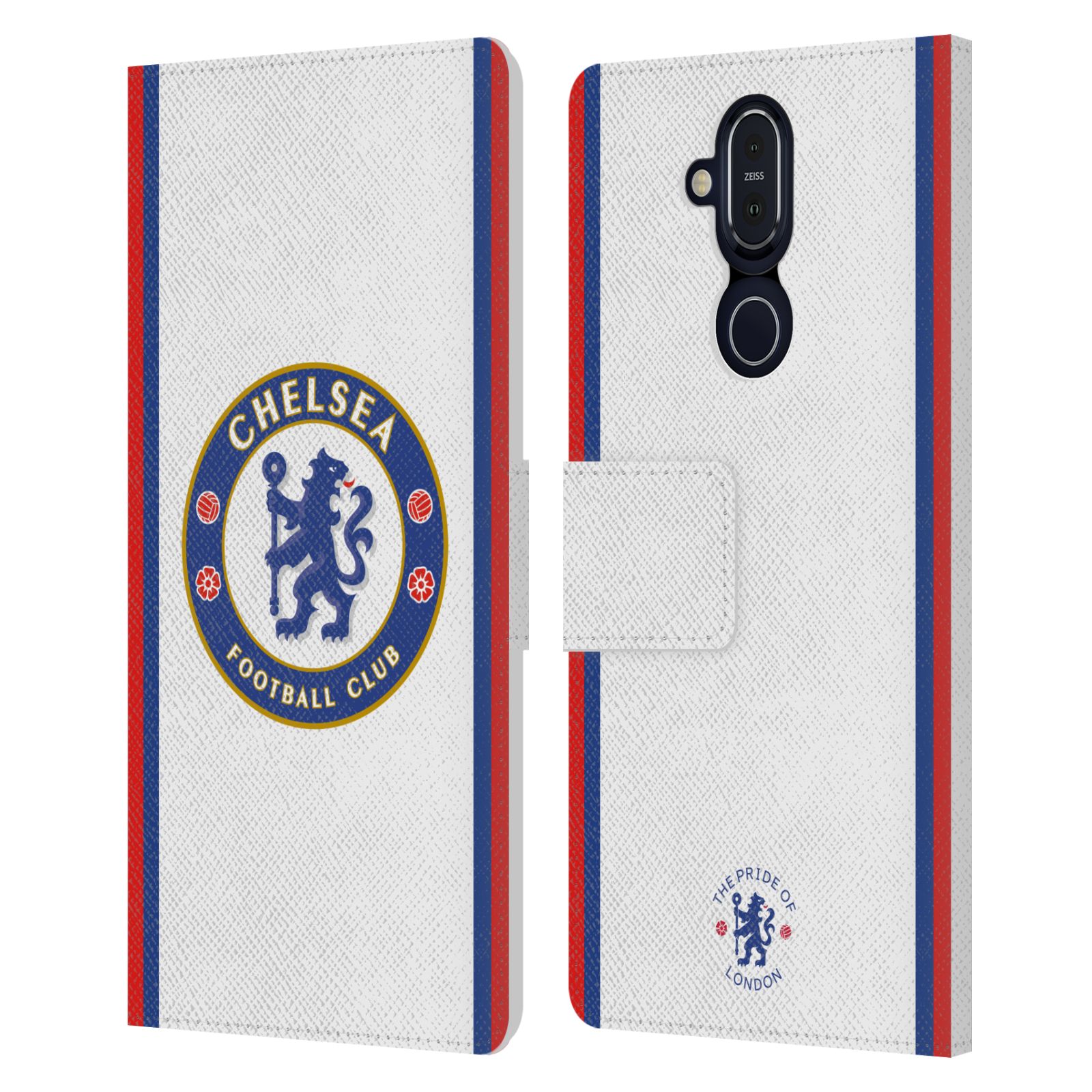 OFFICIAL CHELSEA FOOTBALL CLUB 2019/20 KIT LEATHER BOOK CASE FOR NOKIA PHONES - Picture 7 of 8