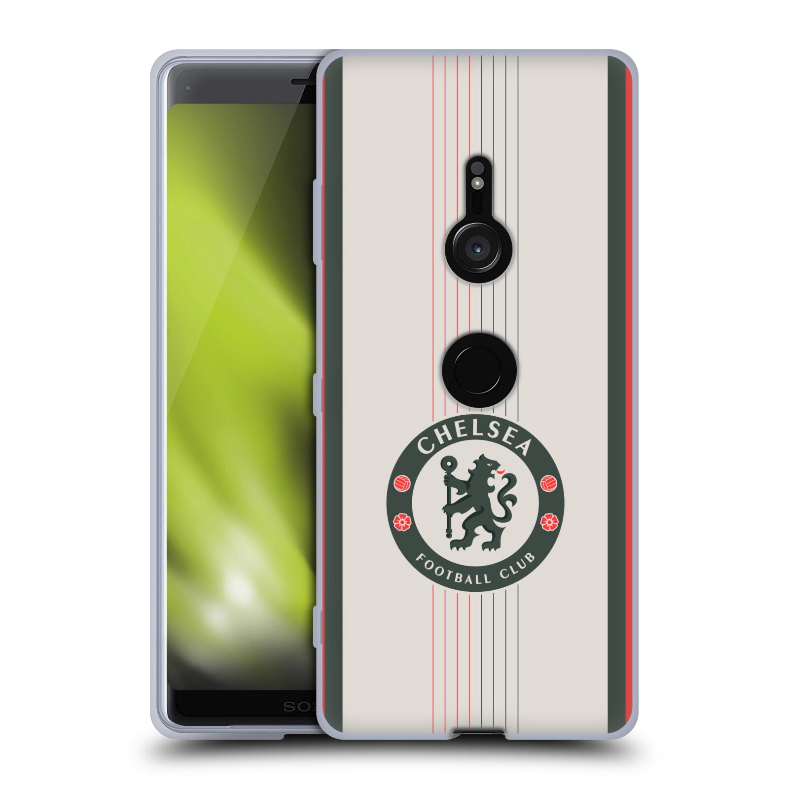 KIT FUNDA GEL BLANDO OFICIAL CHELSEA FOOTBALL CLUB 2025/26 PARA TELÉFONOS SONY 1 - Imagen 8 de 10