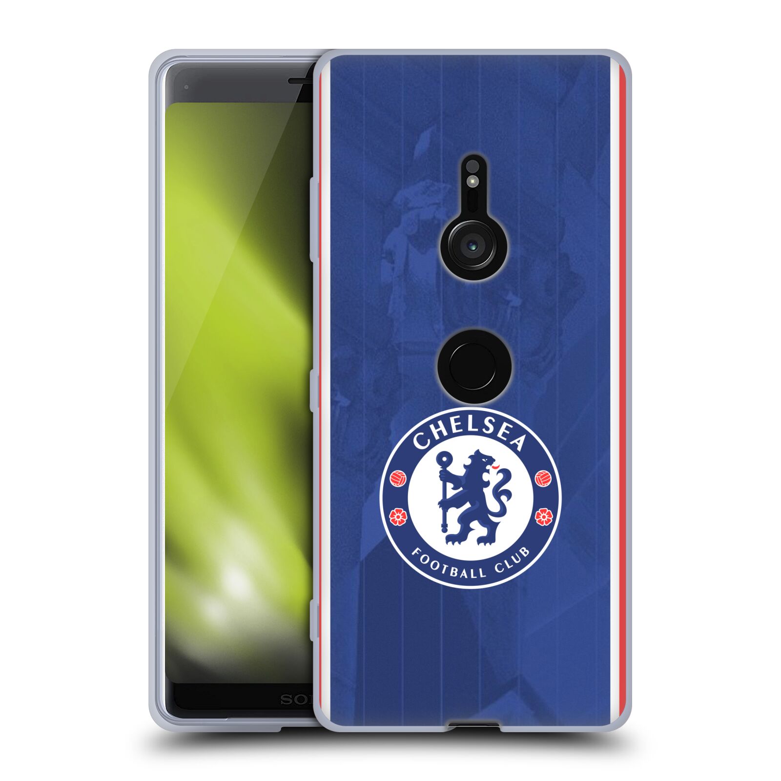 KIT FUNDA GEL BLANDO OFICIAL CHELSEA FOOTBALL CLUB 2025/26 PARA TELÉFONOS SONY 1 - Imagen 9 de 10
