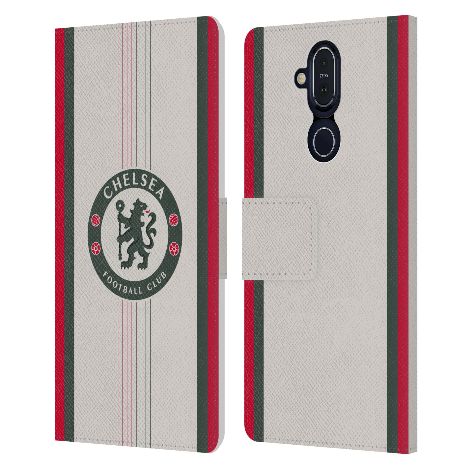 KIT FUNDA LIBRO CUERO OFICIAL CHELSEA FOOTBALL CLUB 2025/26 PARA TELÉFONOS NOKIA - Imagen 7 de 9