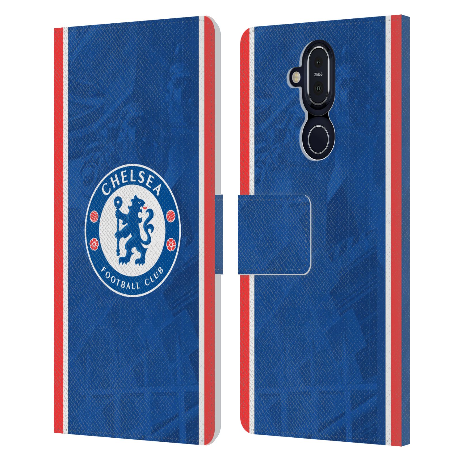 KIT FUNDA LIBRO CUERO OFICIAL CHELSEA FOOTBALL CLUB 2025/26 PARA TELÉFONOS NOKIA - Imagen 8 de 9