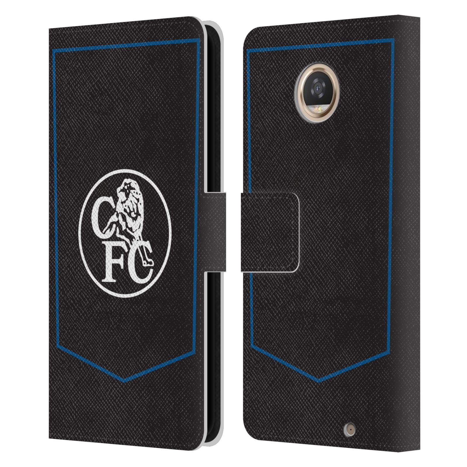 KIT OFICIAL CHELSEA FOOTBALL CLUB 2025/26 FUNDA LIBRO CUERO PARA TELÉFONOS MOTOROLA - Imagen 9 de 9