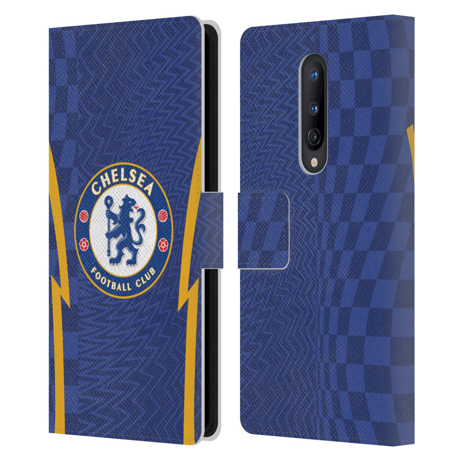 OFFICIAL CHELSEA FOOTBALL CLUB 2021/22 KIT LEATHER BOOK CASE FOR ONEPLUS PHONES - Picture 8 of 8