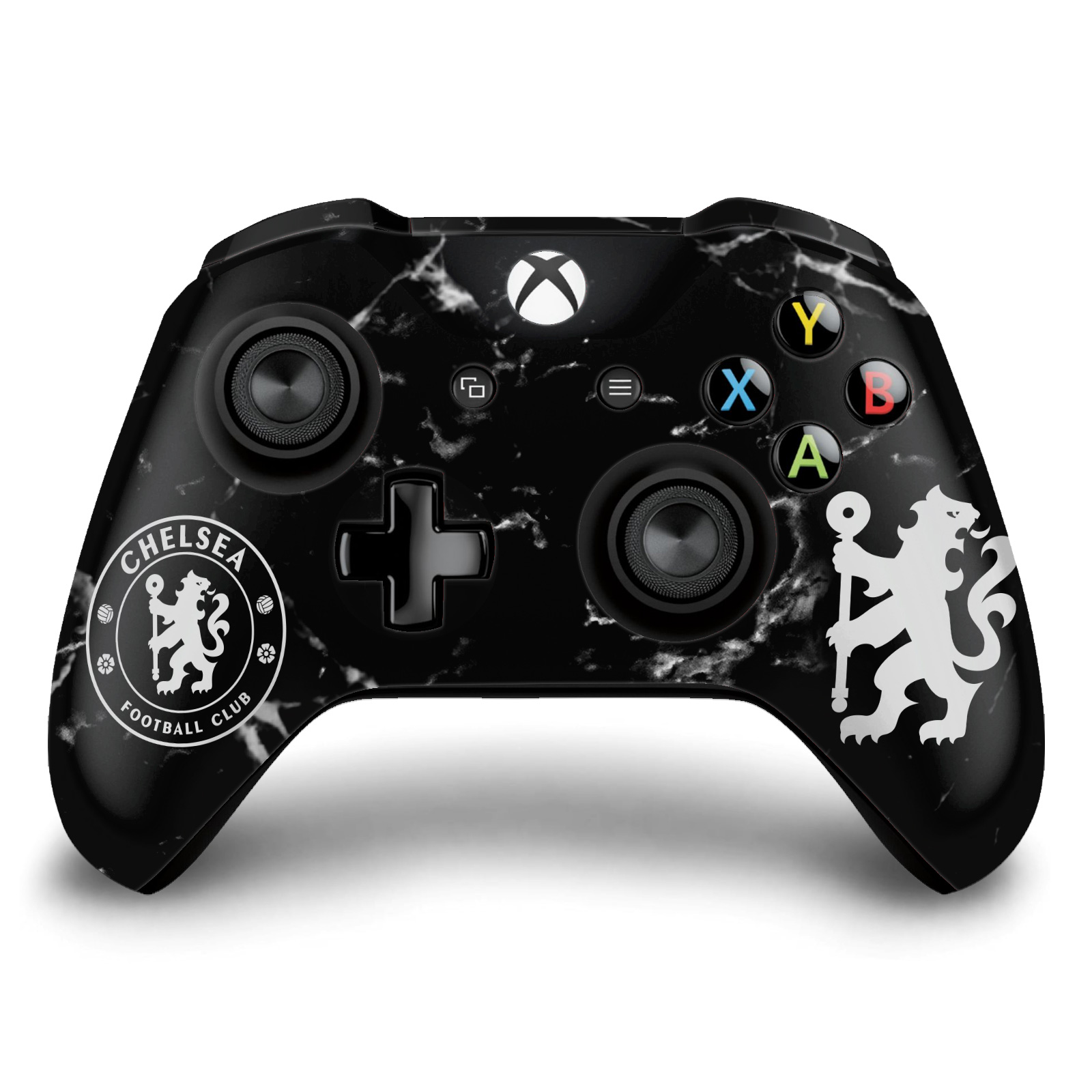 CHELSEA FOOTBALL CLUB Mixed Logo Vinyl Skin Decal For Xbox One S / X ...