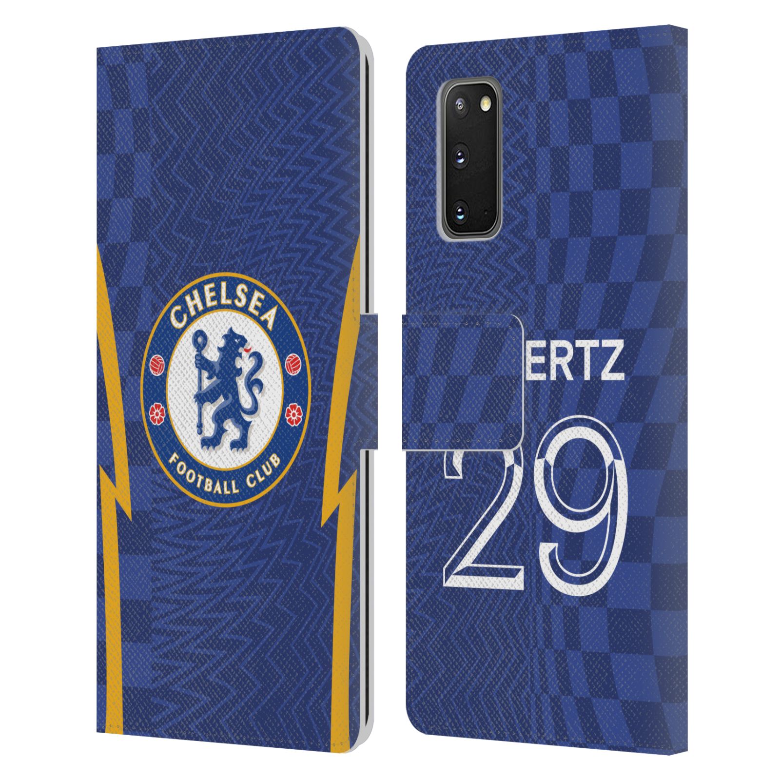 CHELSEA FOOTBALL CLUB 2021/22 PLAYERS HOME KIT LEATHER BOOK CASE FOR SAMSUNG 2 - Picture 11 of 15