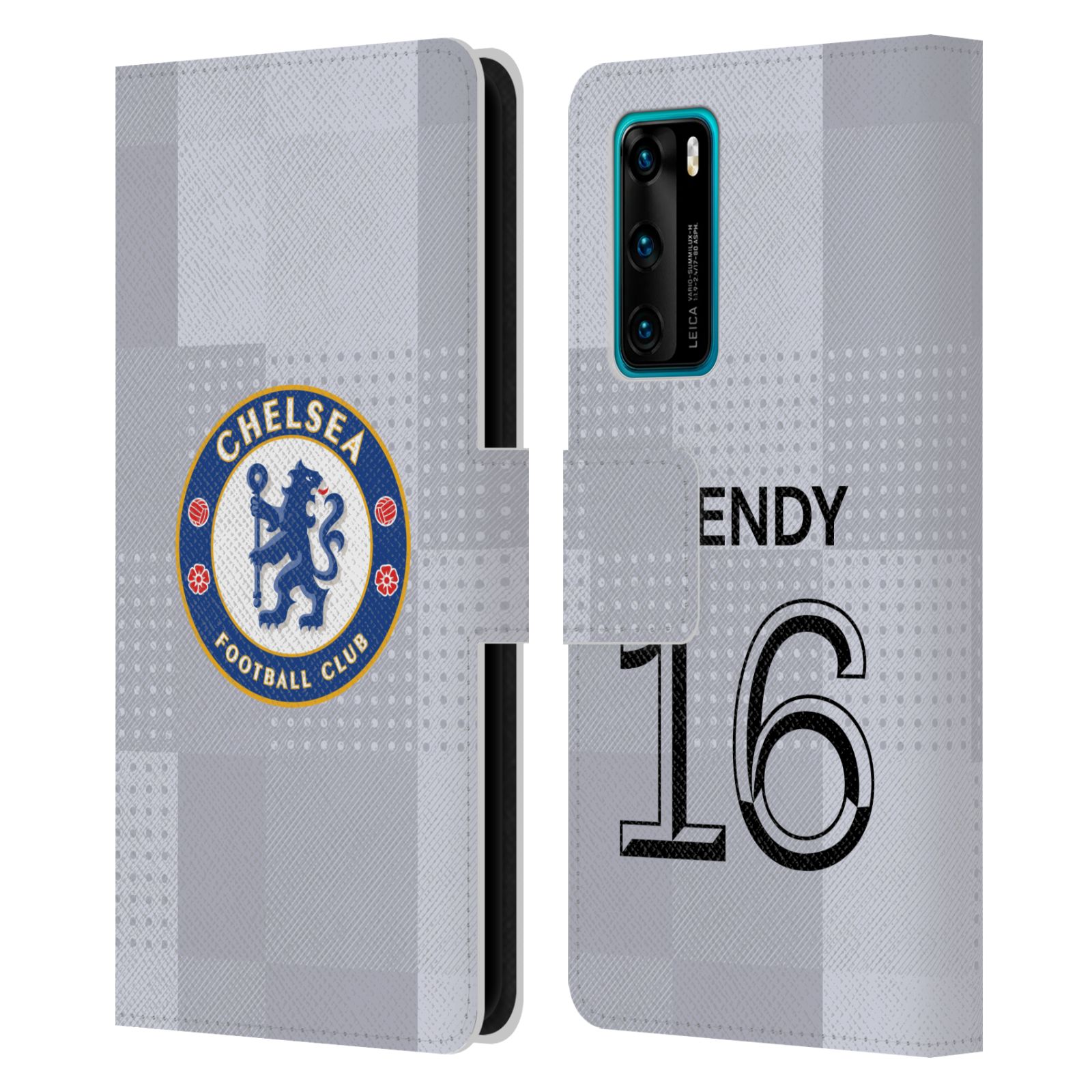 CHELSEA FOOTBALL CLUB 2021/22 PLAYERS HOME KIT LEATHER BOOK CASE HUAWEI PHONES 4 - Picture 7 of 7