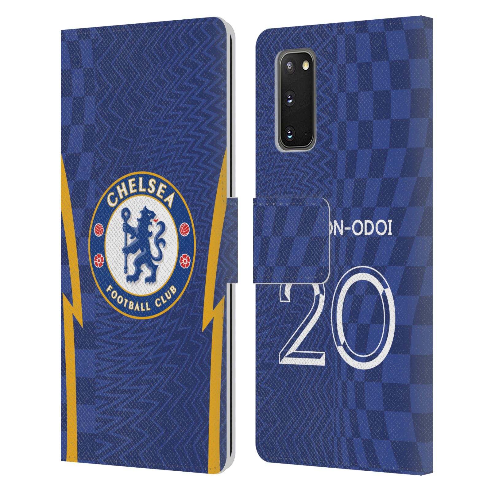 CHELSEA FOOTBALL CLUB 2021/22 PLAYERS HOME KIT LEATHER BOOK CASE FOR SAMSUNG 2 - Picture 8 of 15