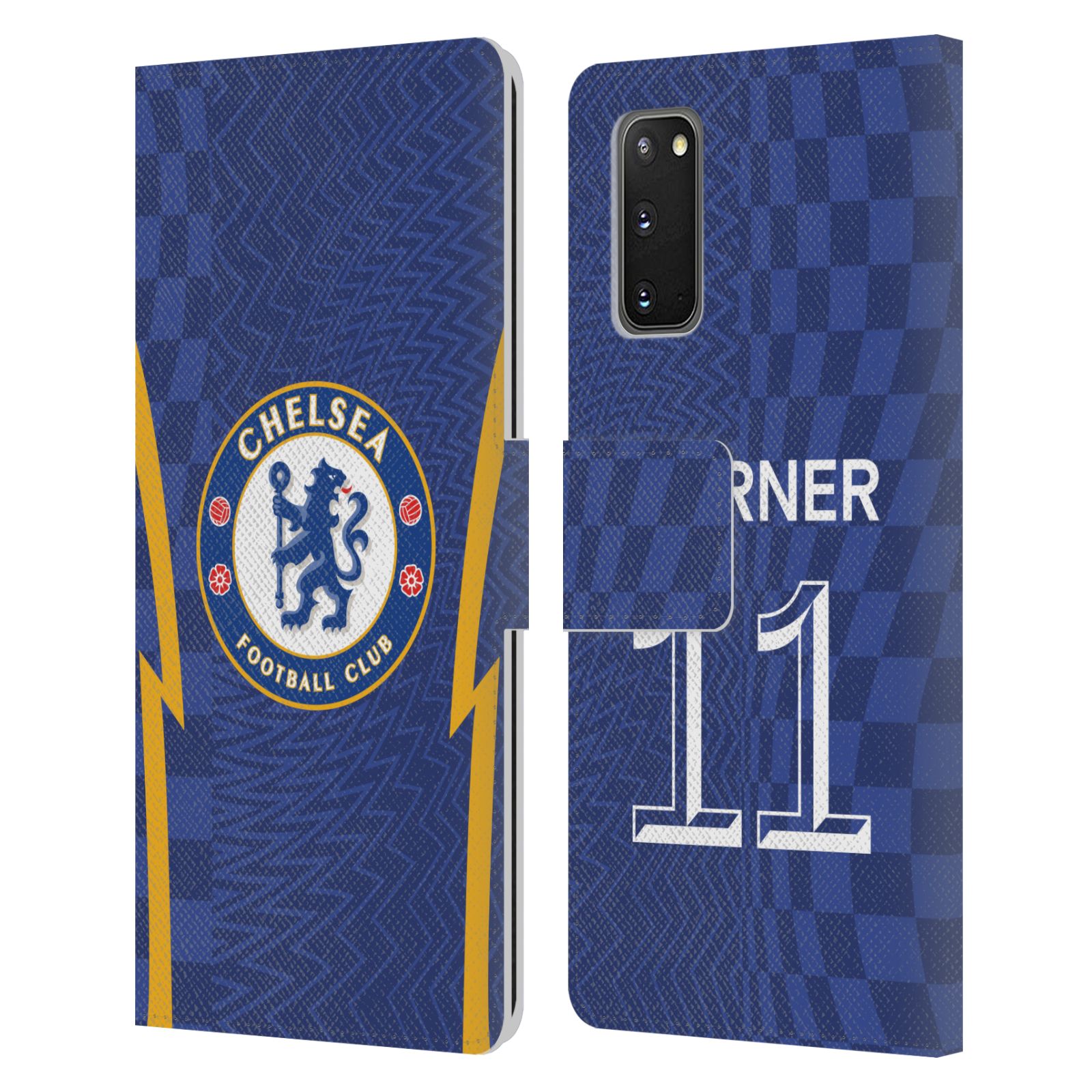 CHELSEA FOOTBALL CLUB 2021/22 PLAYERS HOME KIT LEATHER BOOK CASE FOR SAMSUNG 2 - Picture 15 of 15