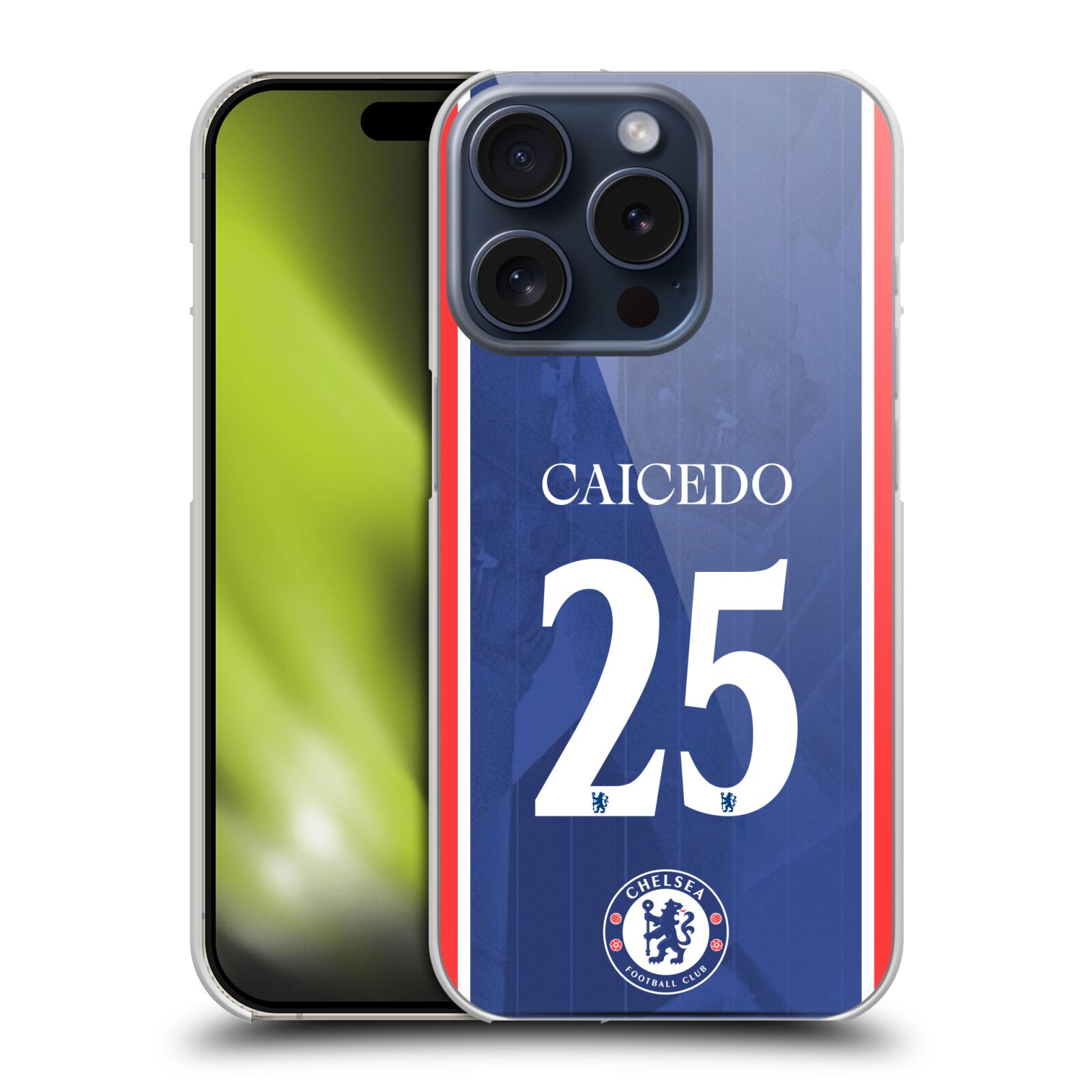 CHELSEA FOOTBALL CLUB 2025/26 PLAYERS HOME KIT BACK CASE FOR APPLE iPHONE PHONES - 第 11/12 張圖片