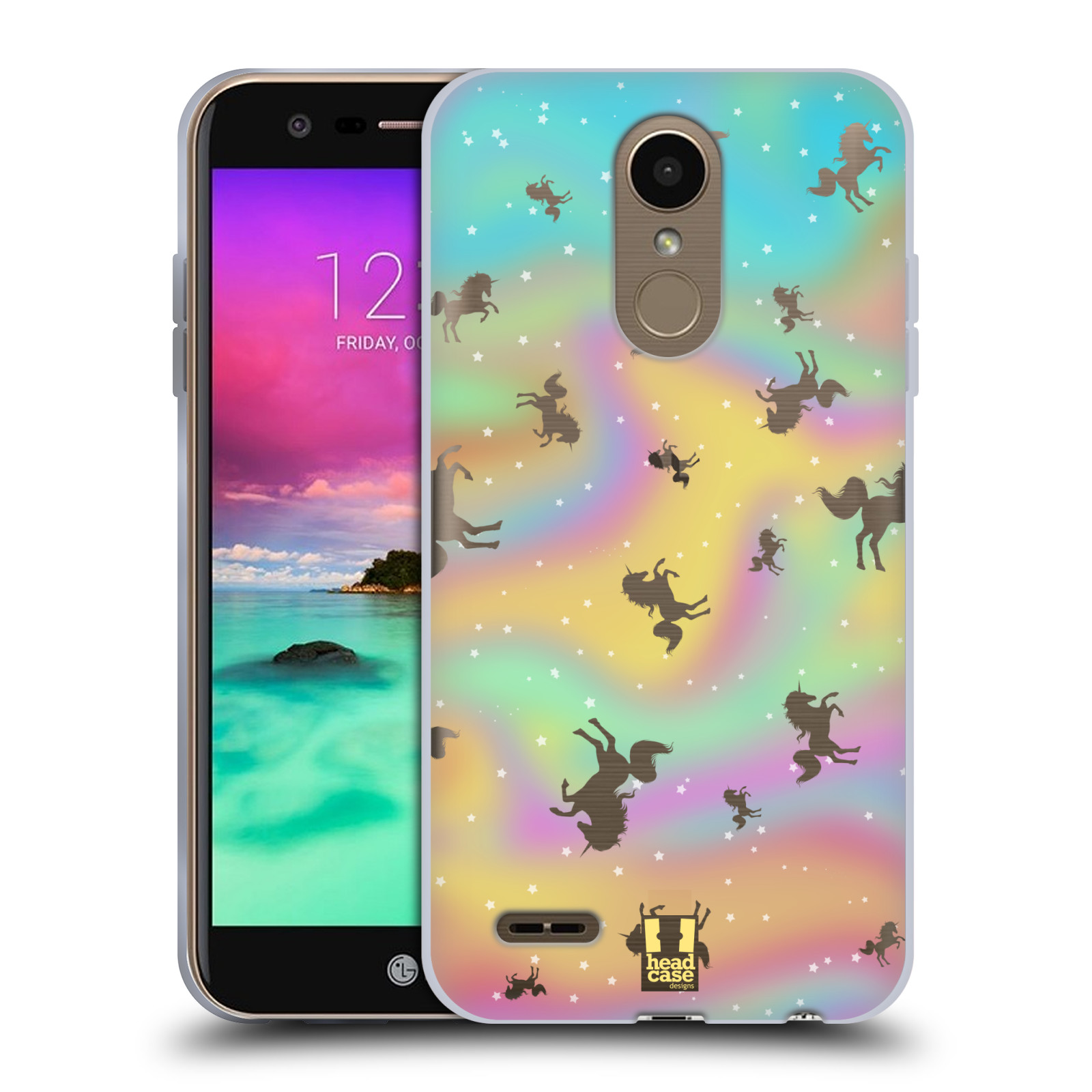 HEAD CASE DESIGNS CHARMING PASTELS SOFT GEL CASE & WALLPAPER FOR LG PHONES 2 - Picture 9 of 9