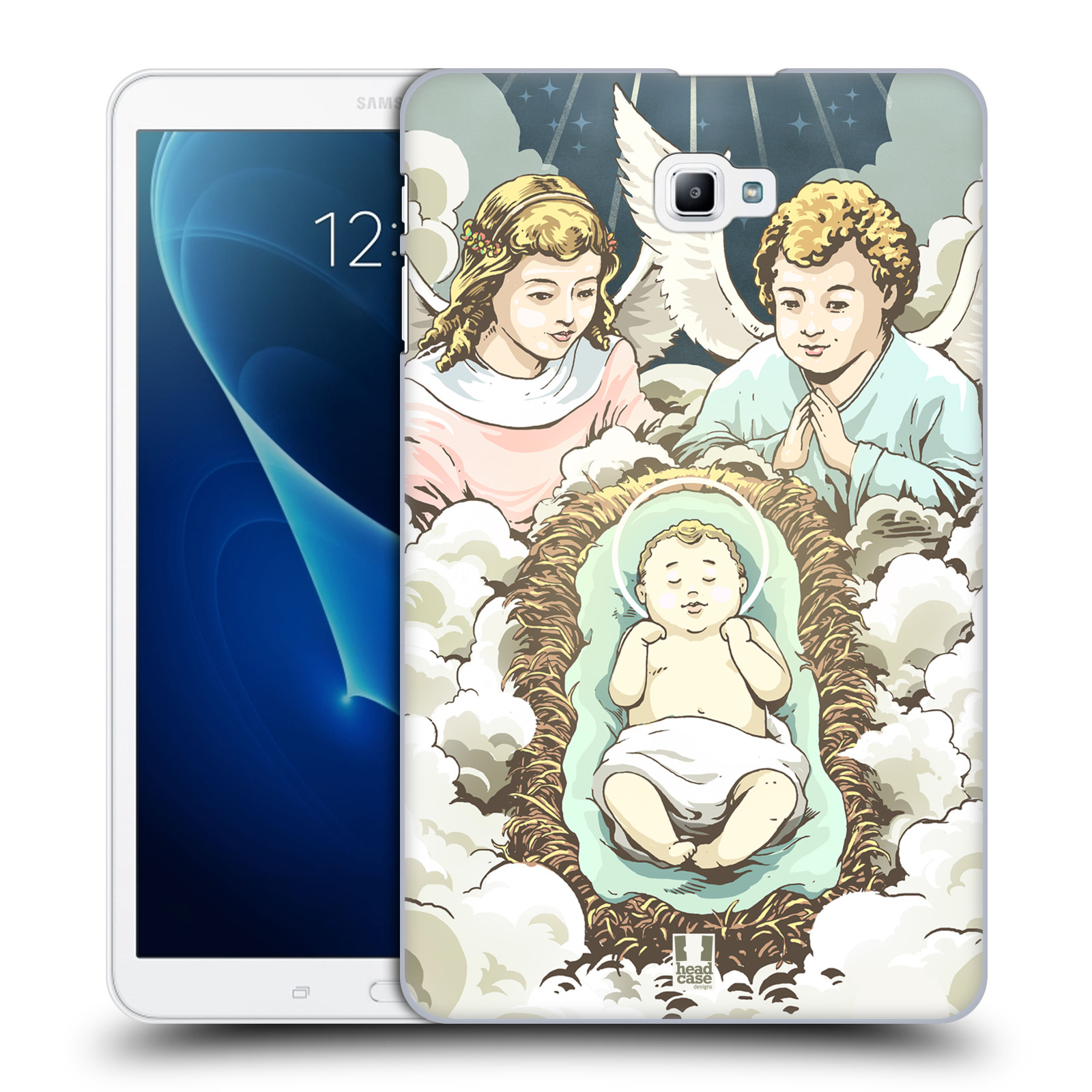 HEAD CASE DESIGNS CHRISTMAS NATIVITY HARD BACK CASE FOR SAMSUNG TABLETS 1 - Picture 8 of 10