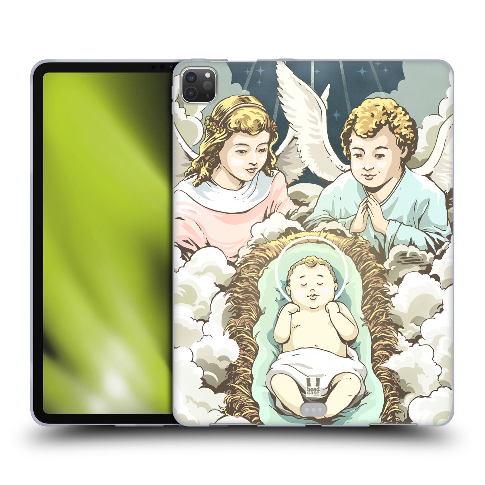 FUNDA HEAD CASE DESIGNS CON DIBUJO DE NATIVIDAD DE GEL SUAVE PARA SAMSUNG KINDLE APPLE - Imagen 8 de 10