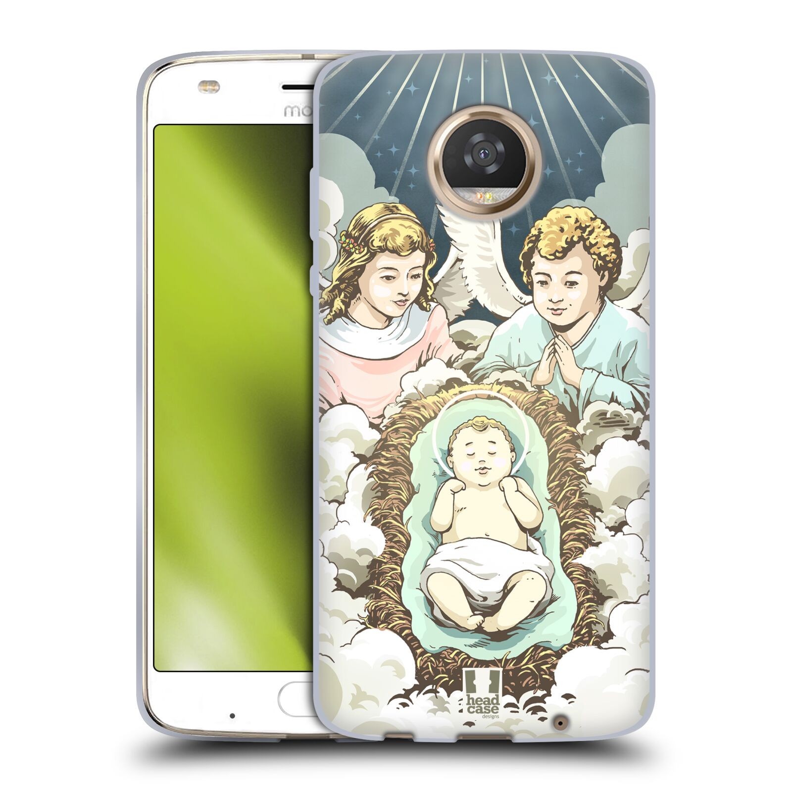 HEAD CASE DESIGNS CHRISTMAS NATIVITY SOFT GEL CASE FOR MOTOROLA PHONES - Picture 8 of 10