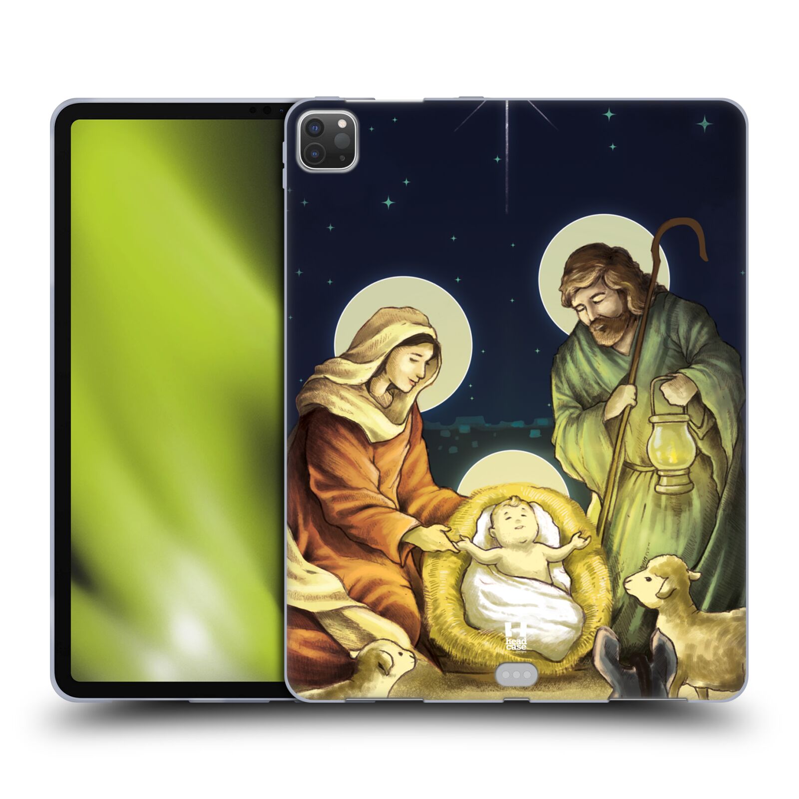 FUNDA HEAD CASE DESIGNS CON DIBUJO DE NATIVIDAD DE GEL SUAVE PARA SAMSUNG KINDLE APPLE - Imagen 9 de 10