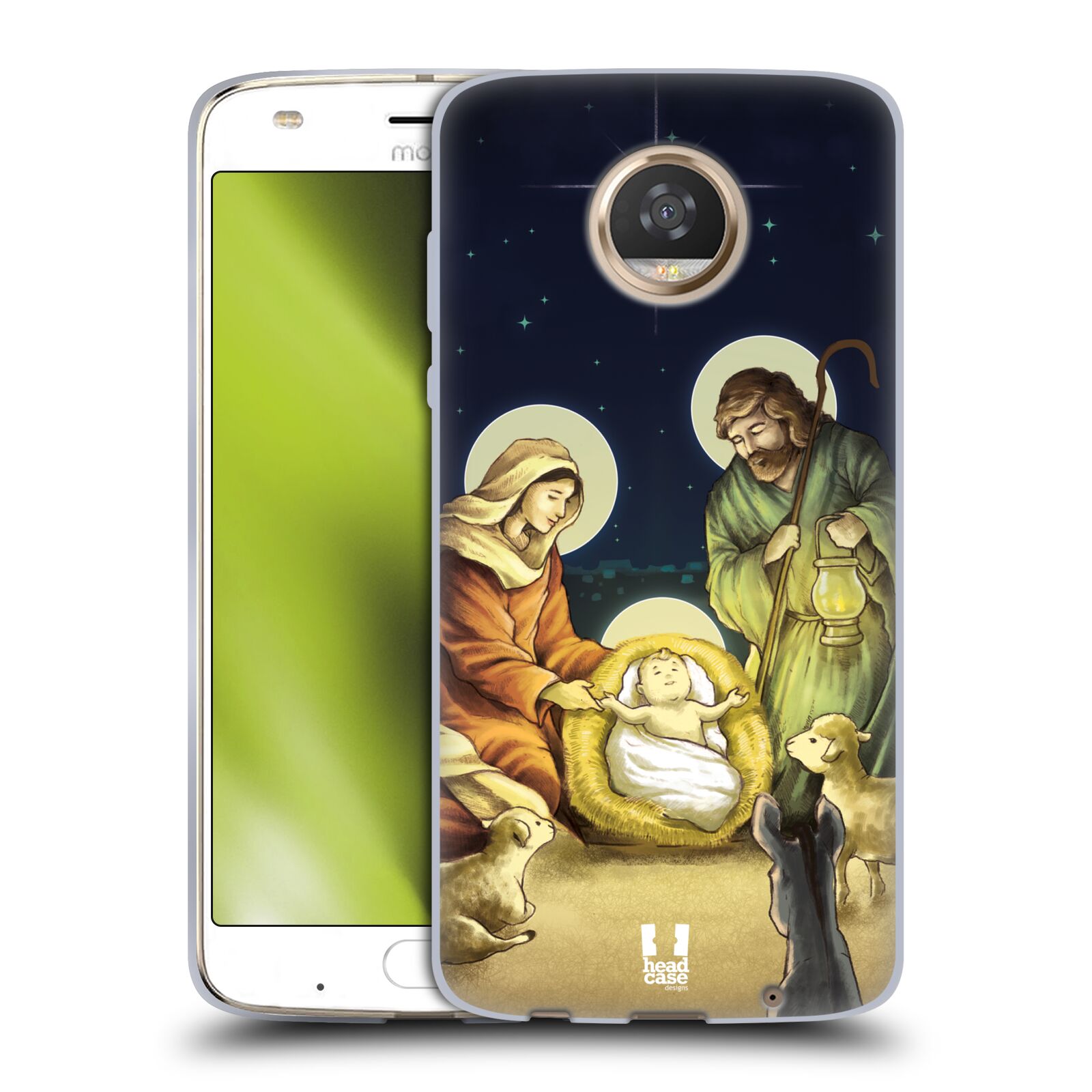 HEAD CASE DESIGNS CHRISTMAS NATIVITY SOFT GEL CASE FOR MOTOROLA PHONES - Picture 9 of 10