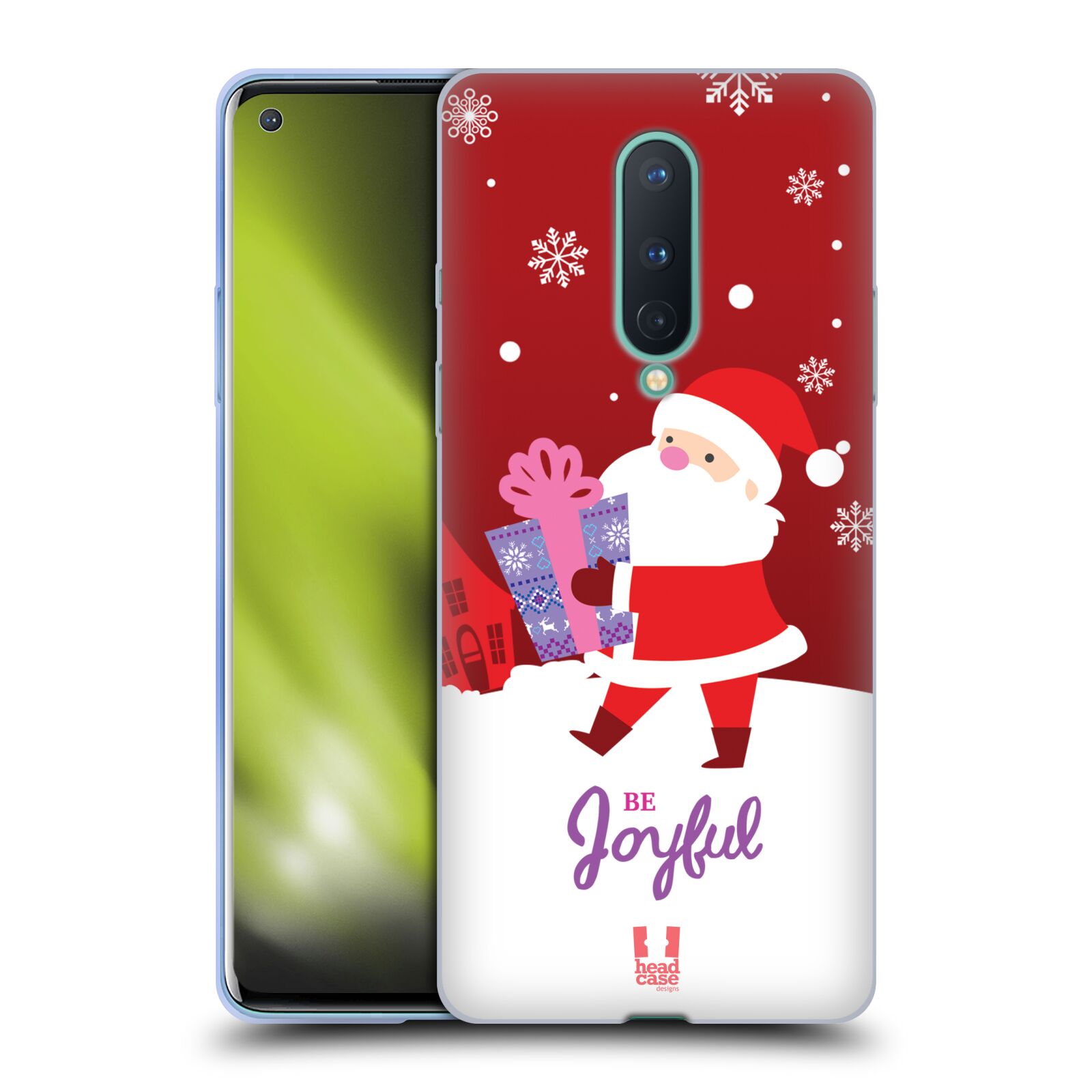 FUNDA HEAD CASE DESIGNS CON DIBUJO DE NAVIDAD DE GEL SUAVE PARA TELÉFONOS GOOGLE ONEPLUS - Imagen 11 de 12