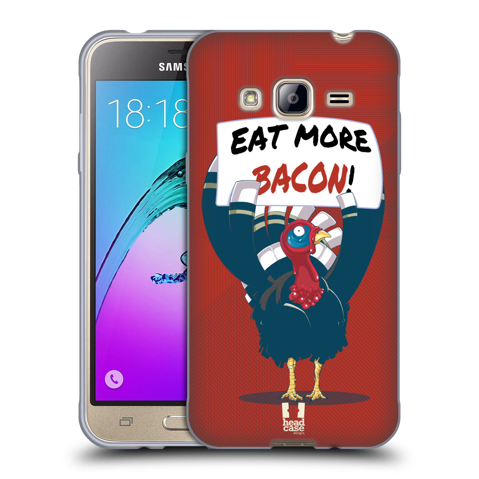 HEAD CASE DESIGNS CHRISTMAS TURKEY SOFT GEL CASE FOR SAMSUNG PHONES 3 - Picture 8 of 11