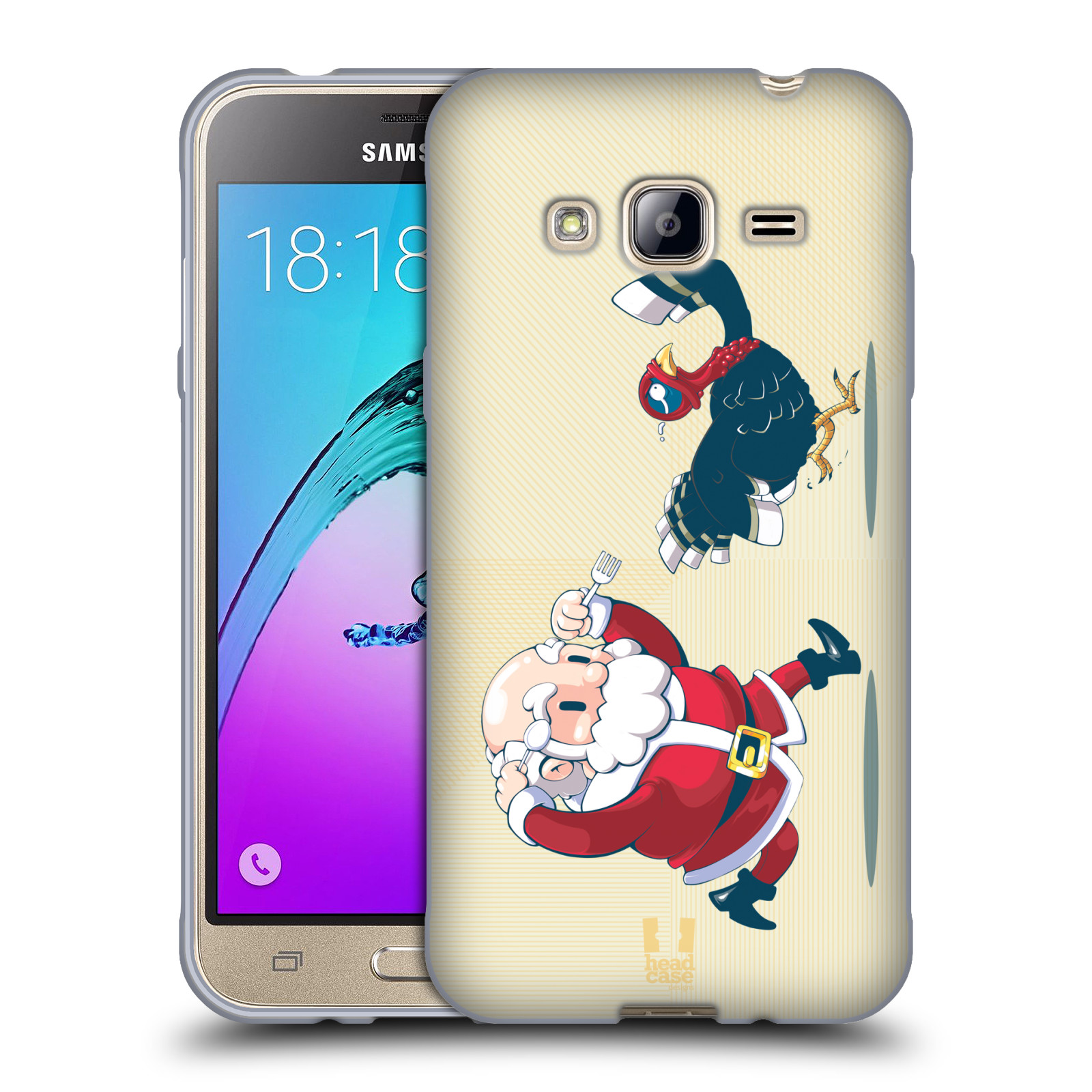 HEAD CASE DESIGNS CHRISTMAS TURKEY SOFT GEL CASE FOR SAMSUNG PHONES 3 - Picture 9 of 11