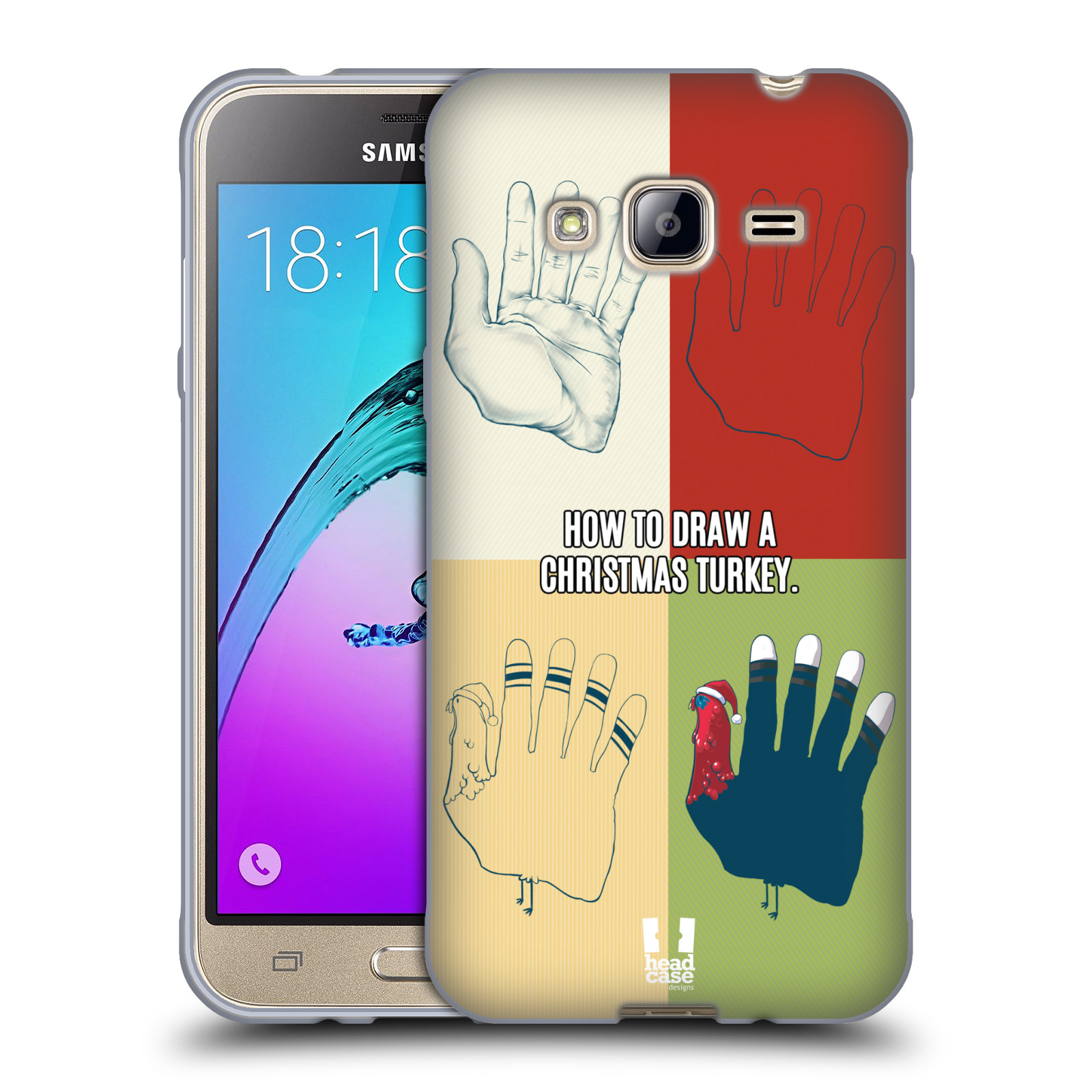 HEAD CASE DESIGNS CHRISTMAS TURKEY SOFT GEL CASE FOR SAMSUNG PHONES 3 - Picture 10 of 11