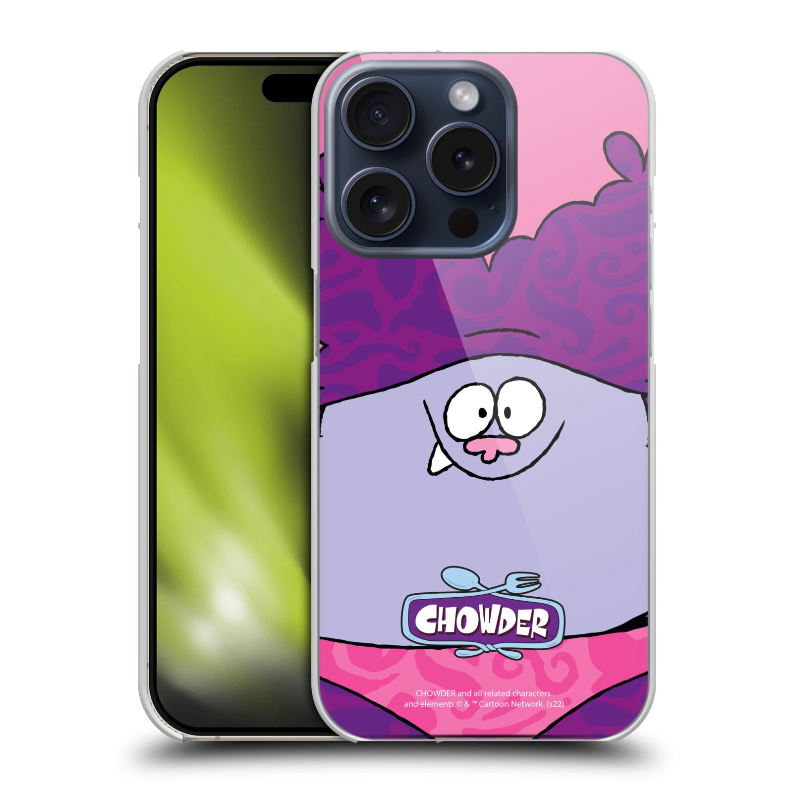 OFFICIAL CHOWDER: ANIMATED SERIES GRAPHICS BACK CASE FOR APPLE iPHONE PHONES