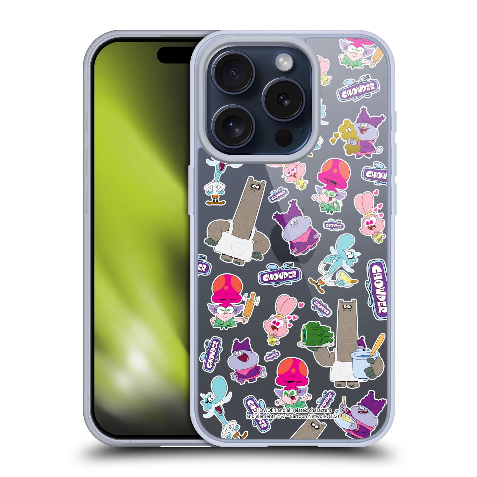 CHOWDER: ANIMATED SERIES GRAPHICS ÉTUI COQUE EN GEL POUR APPLE iPHONE TÉLÉPHONES - Photo 10 sur 10