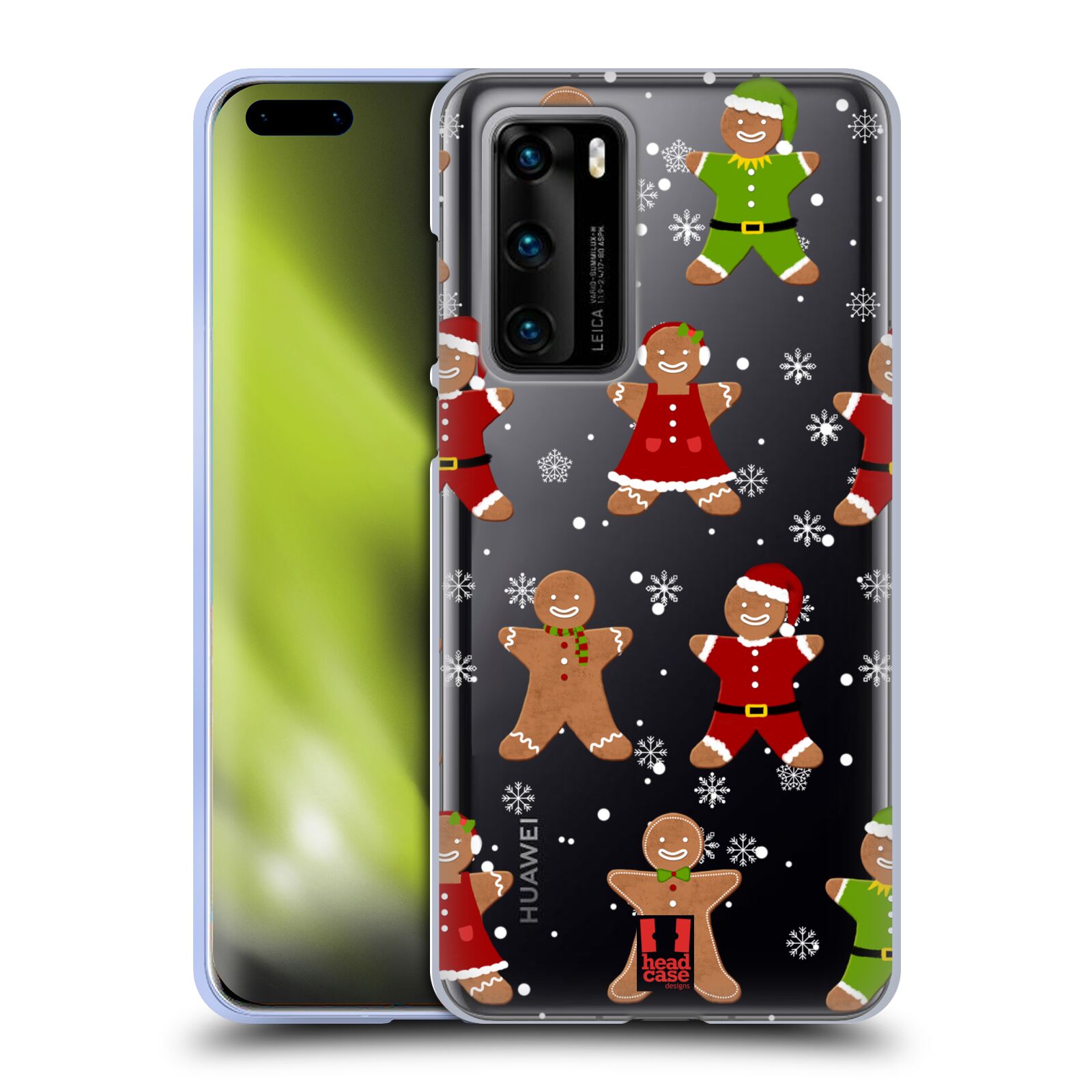 HEAD CASE DESIGNS CHRISTMAS ILLUSTRATION SOFT GEL CASE FOR HUAWEI PHONES 4 - Picture 8 of 13