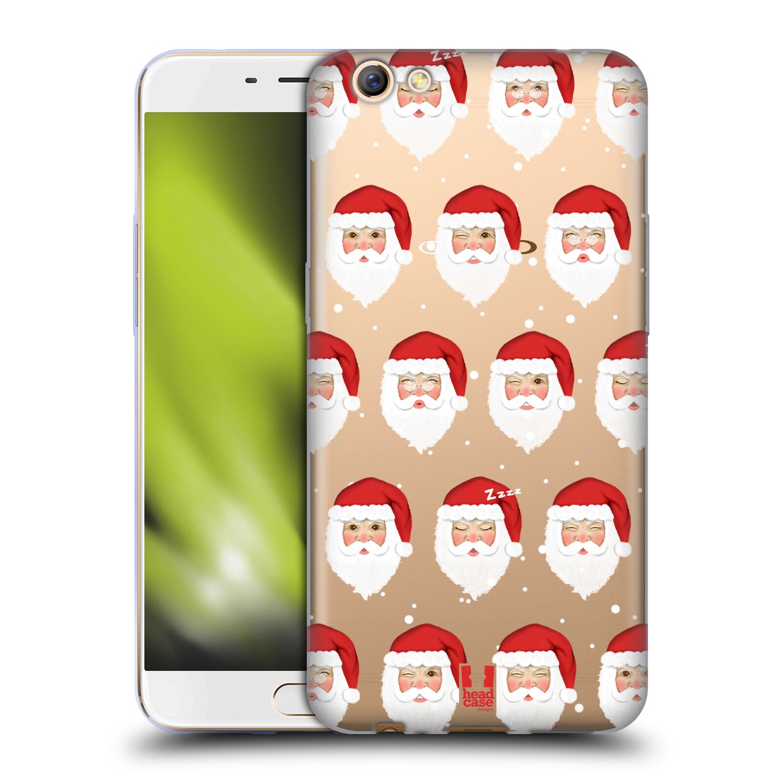 FUNDA HEAD CASE DESIGNS CON ILUSTRACIÓN NAVIDEÑA SUAVE GEL PARA TELÉFONOS OPPO - Imagen 12 de 13