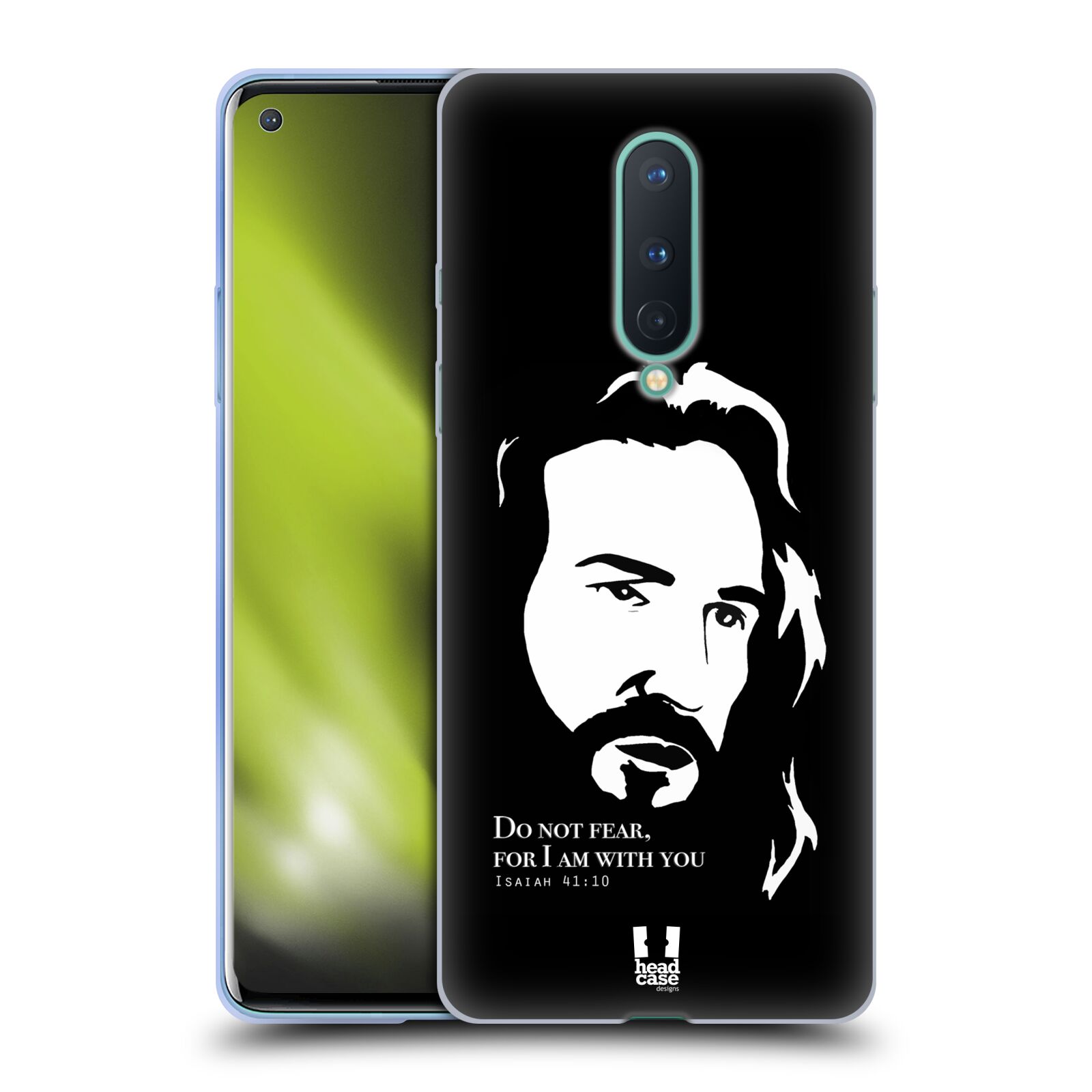 FUNDA HEAD CASE DESIGNS CON DIBUJO CRISTIANO DE GEL SUAVE PARA TELÉFONOS GOOGLE ONEPLUS - Imagen 9 de 10