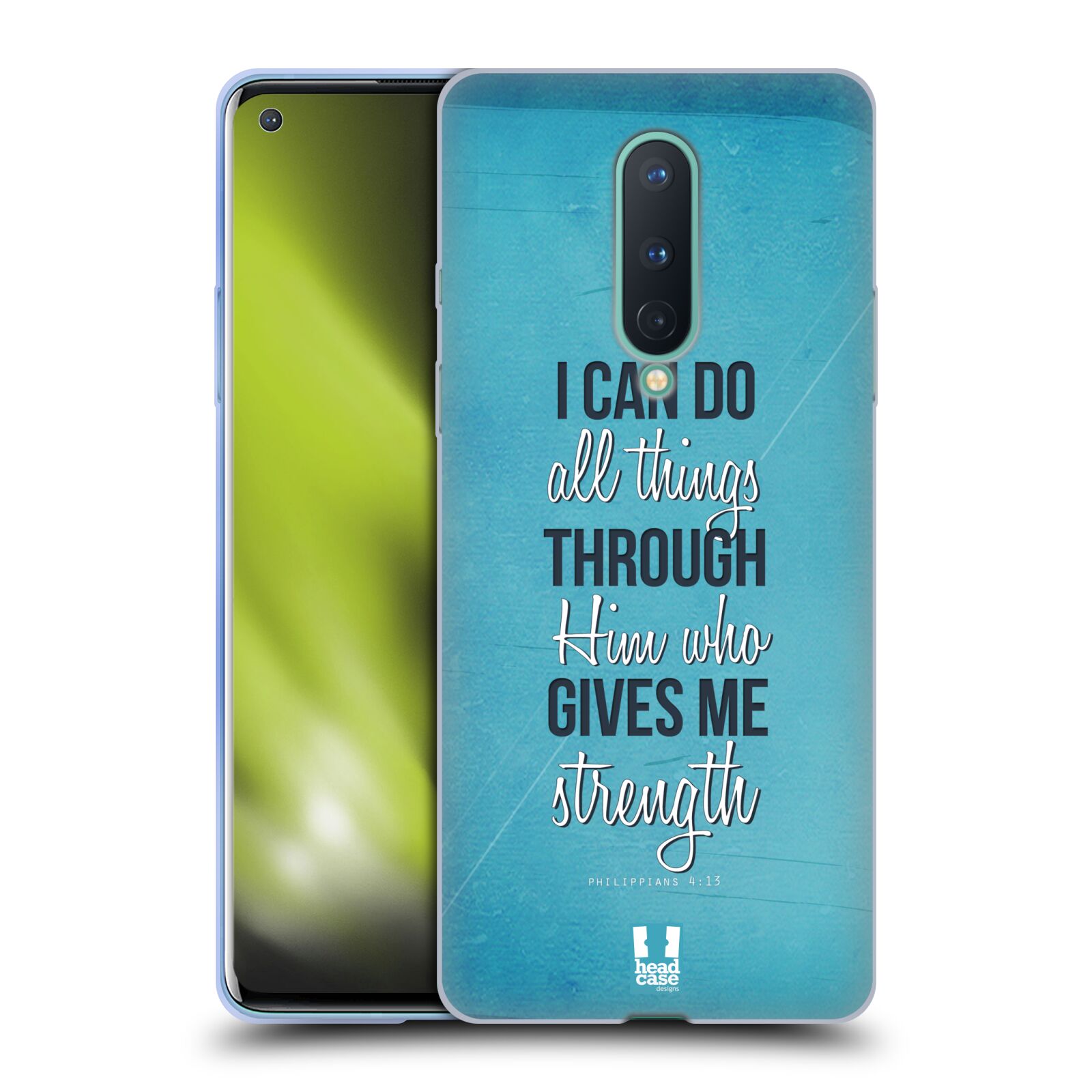 FUNDA HEAD CASE DESIGNS CON DIBUJO CRISTIANO DE GEL SUAVE PARA TELÉFONOS GOOGLE ONEPLUS - Imagen 10 de 10