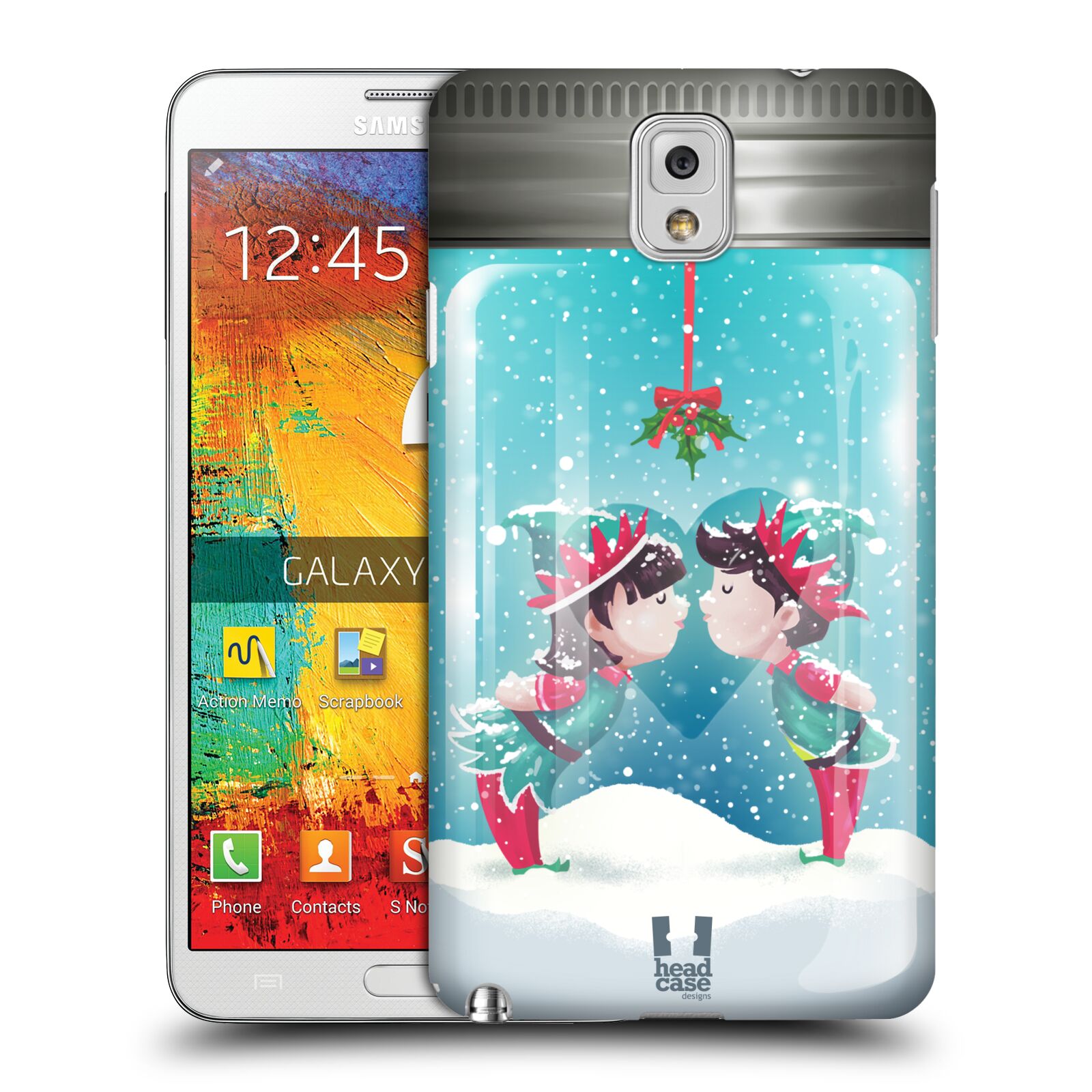 HEAD CASE DESIGNS CHRISTMAS IN JARS HARD BACK CASE FOR SAMSUNG PHONES 2 - Picture 9 of 12