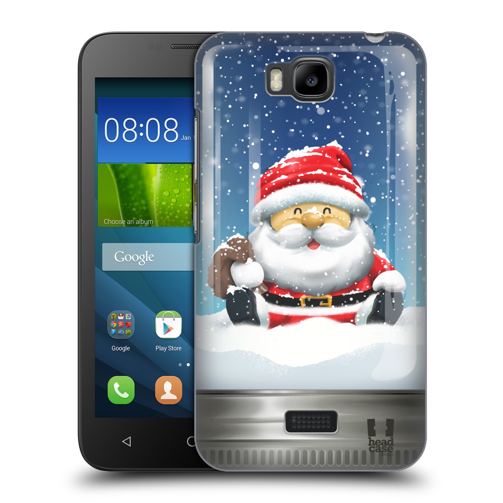 HEAD CASE DESIGNS CHRISTMAS IN JARS BACK CASE & WALLPAPER FOR HUAWEI PHONES 2 - Picture 11 of 13