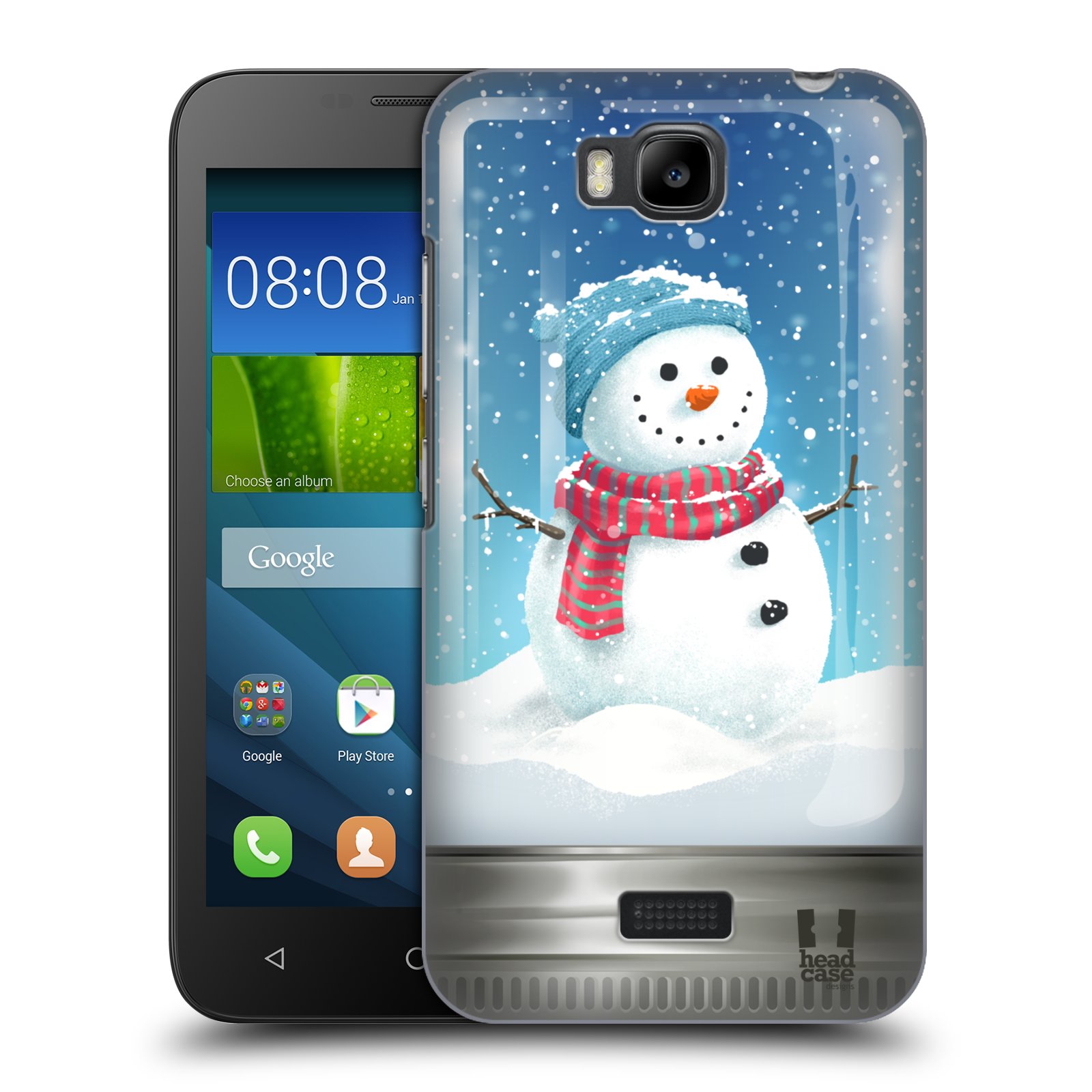 HEAD CASE DESIGNS CHRISTMAS IN JARS BACK CASE & WALLPAPER FOR HUAWEI PHONES 2 - Picture 12 of 13